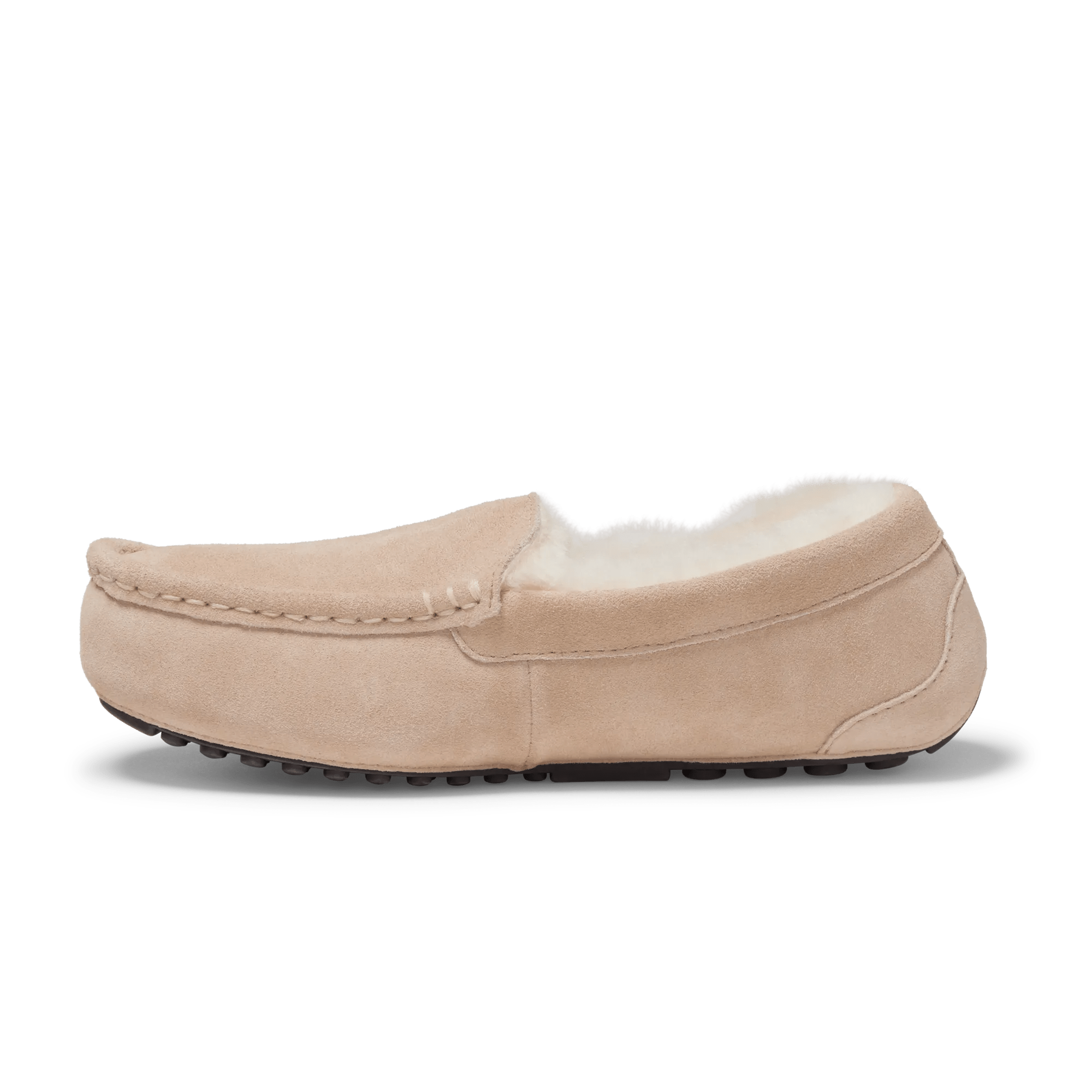 Women's Shearling Moccasin Slippers - Image 3