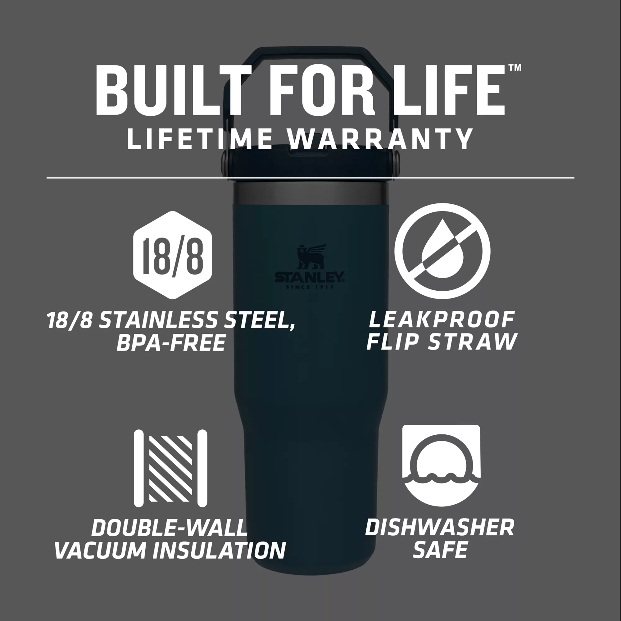 Stanley? Iceflow Flip Straw Tumbler 30 Oz - Image 4