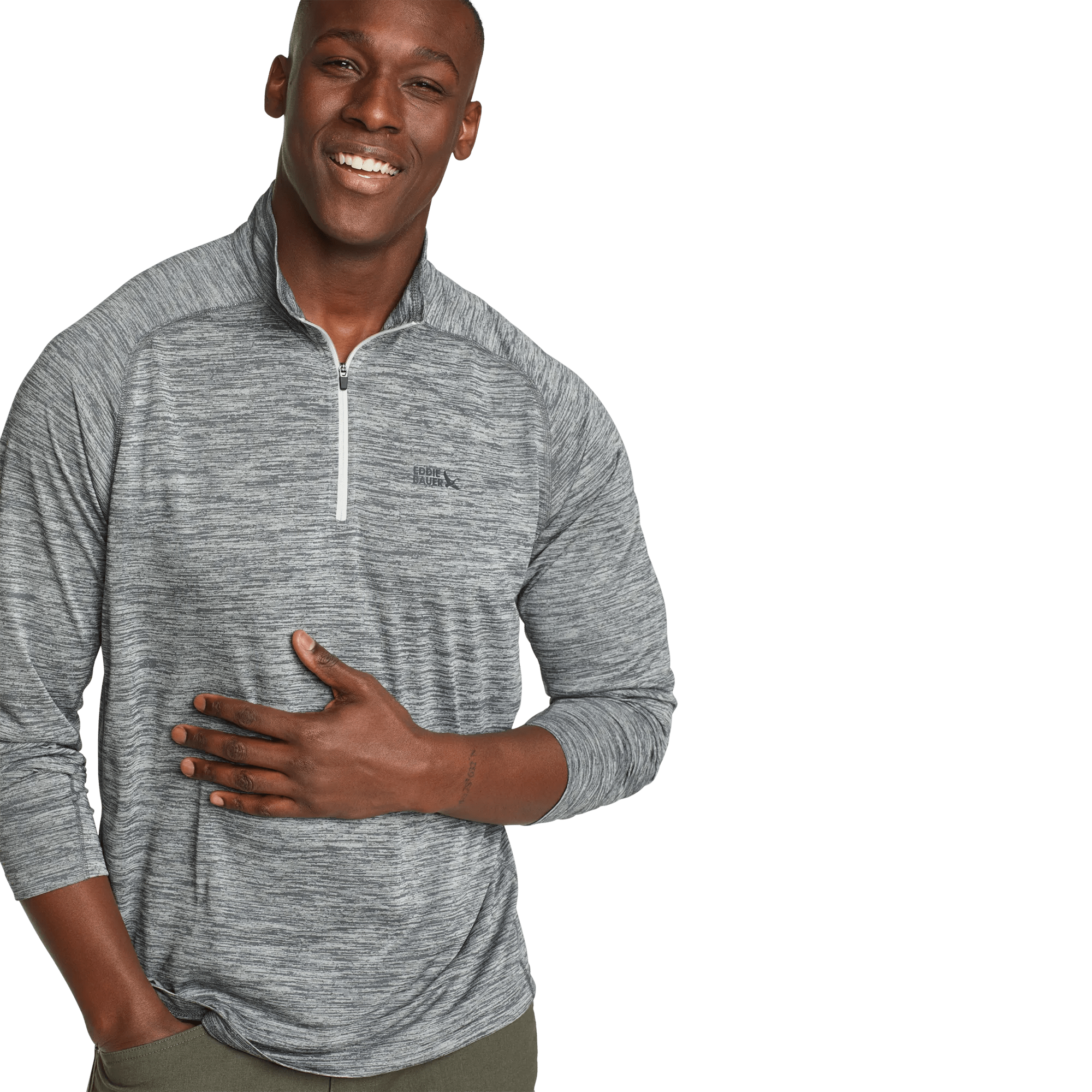 Men's Resolution Long-Sleeve 1/4-Zip - Image 3