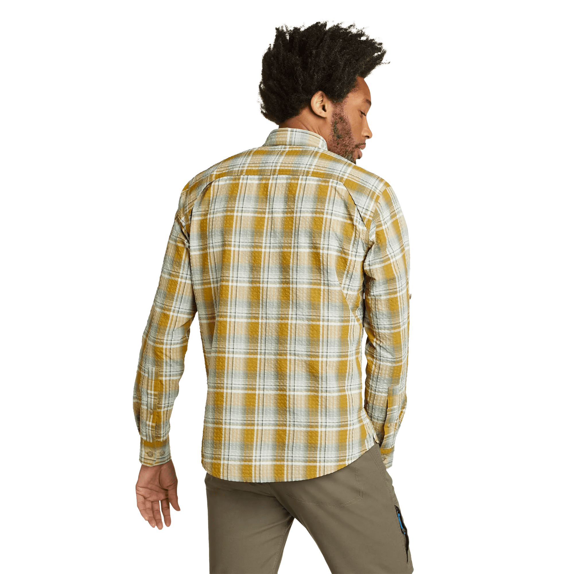 Men's Pack It Seersucker Long-Sleeve Shirt - Image 2