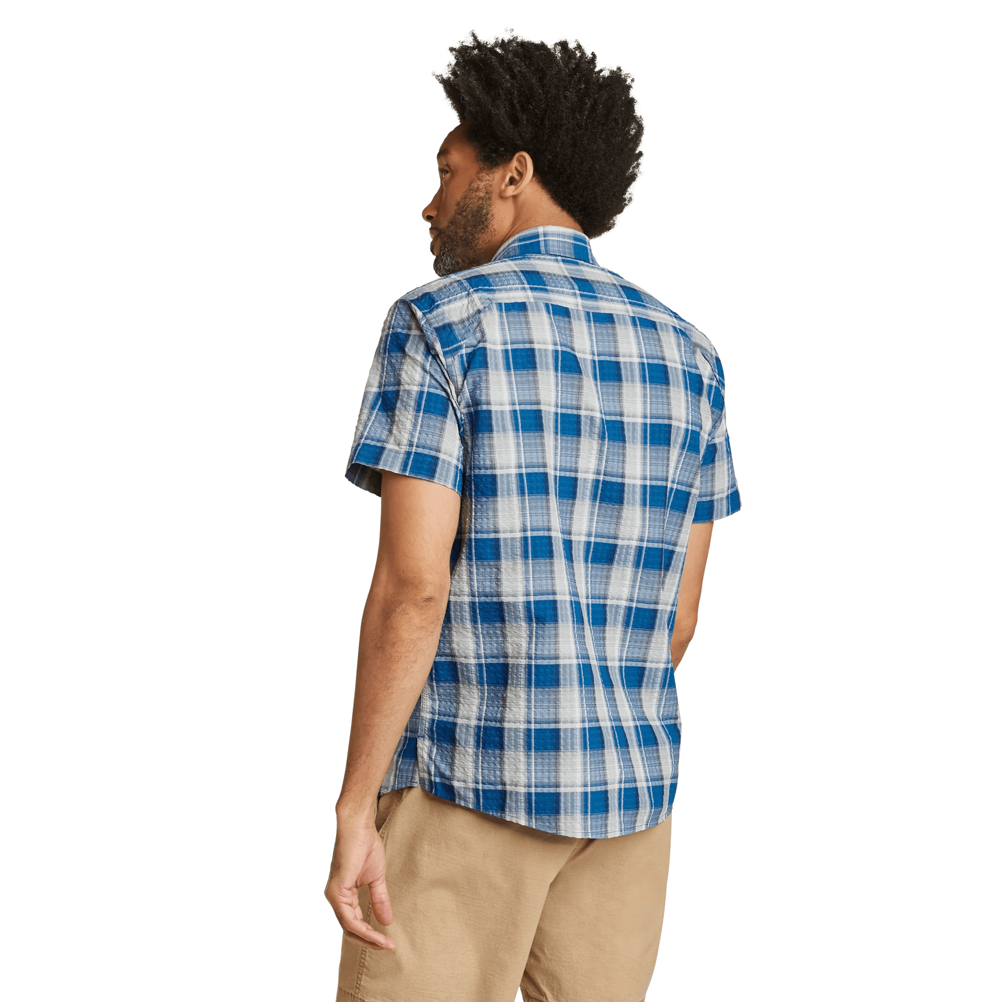 Men's Pack It Seersucker Short-Sleeve Shirt - Image 2