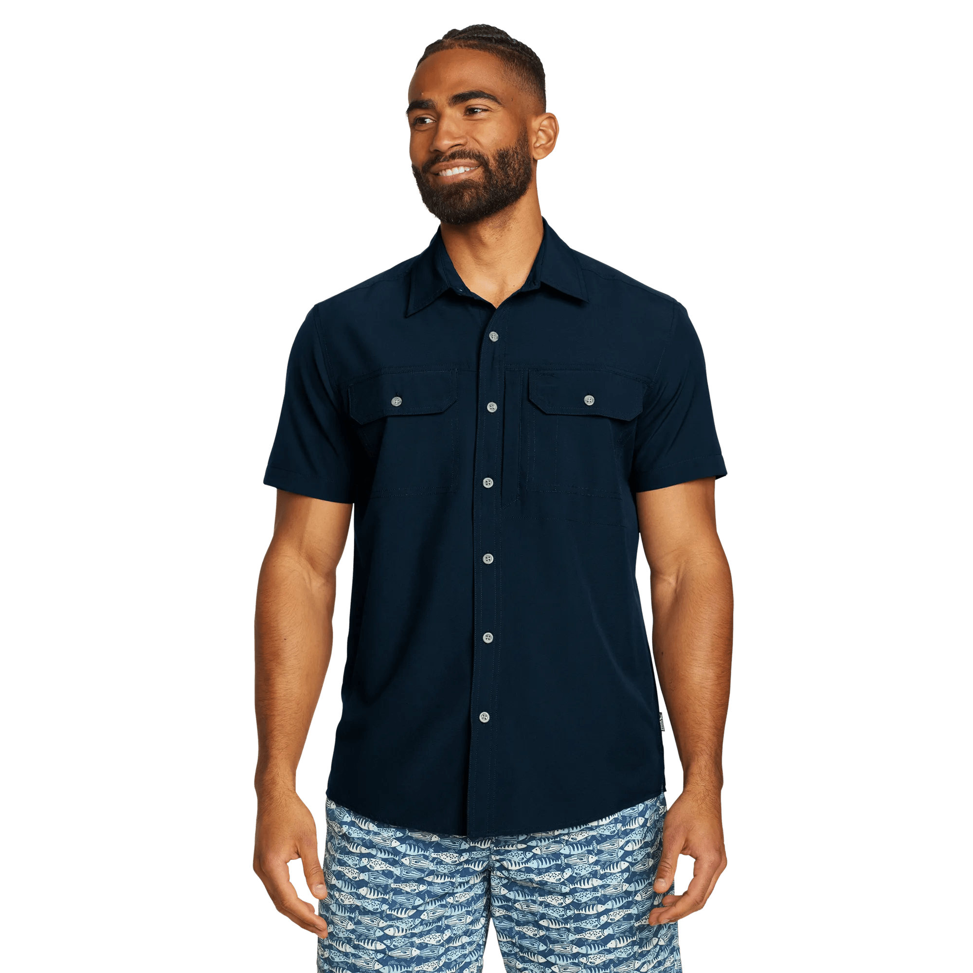 Men's Atlas Exploration Flex Short-Sleeve Shirt - Image 3