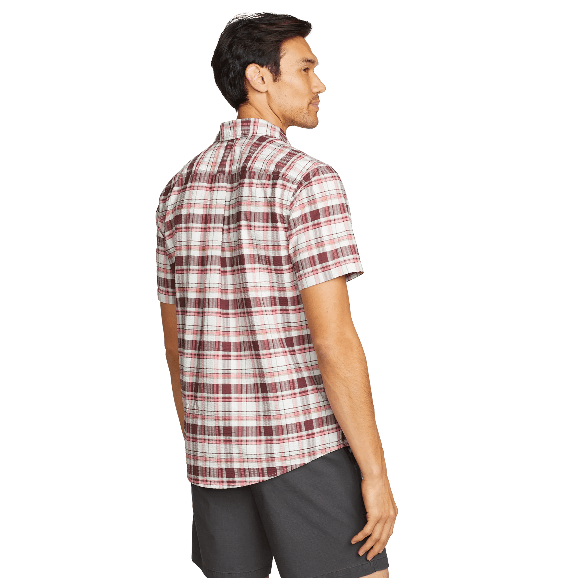 Men's Short-Sleeve Pack It 2.0 Seersucker Shirt - Image 2