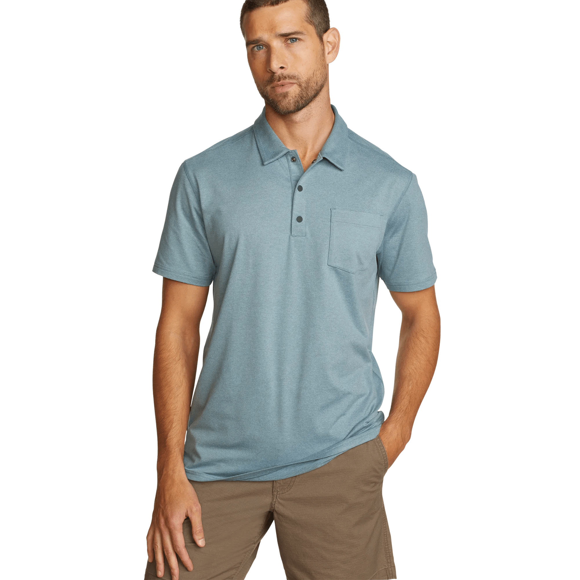 Men's Mountain Trek Short-Sleeve Polo - Image 3