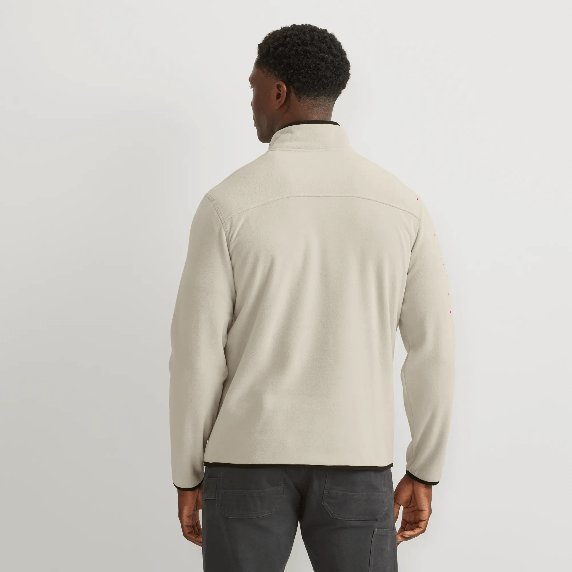 Men's Chutes Fleece Snap Mock Pullover - Image 2