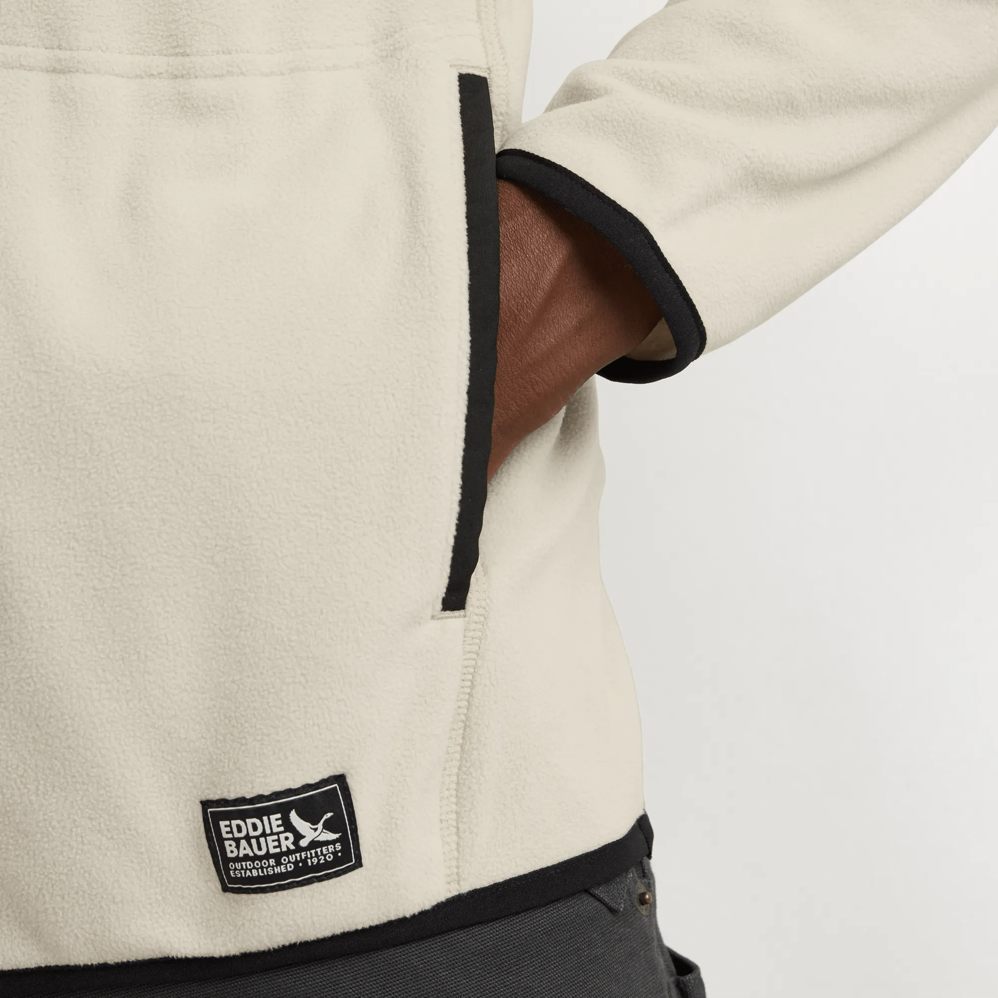 Men's Chutes Fleece Snap Mock Pullover - Image 4