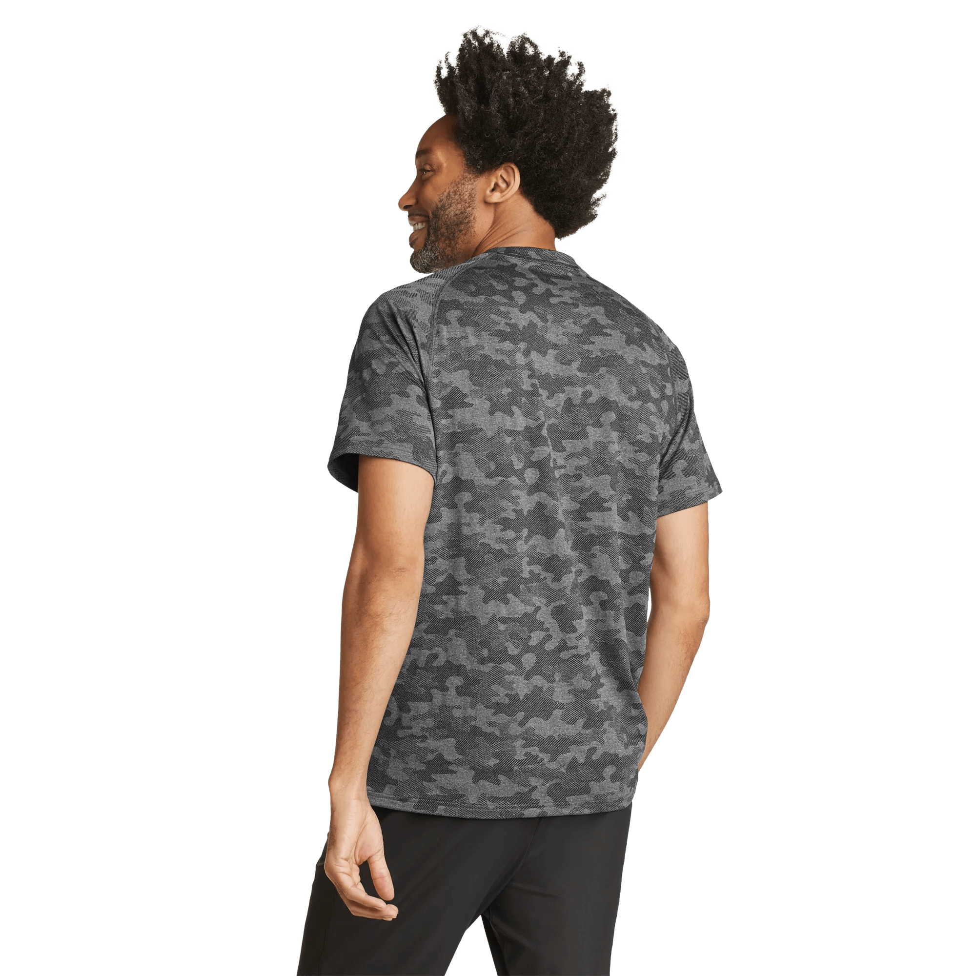Men's Resolution Jacquard T-Shirt - Image 2