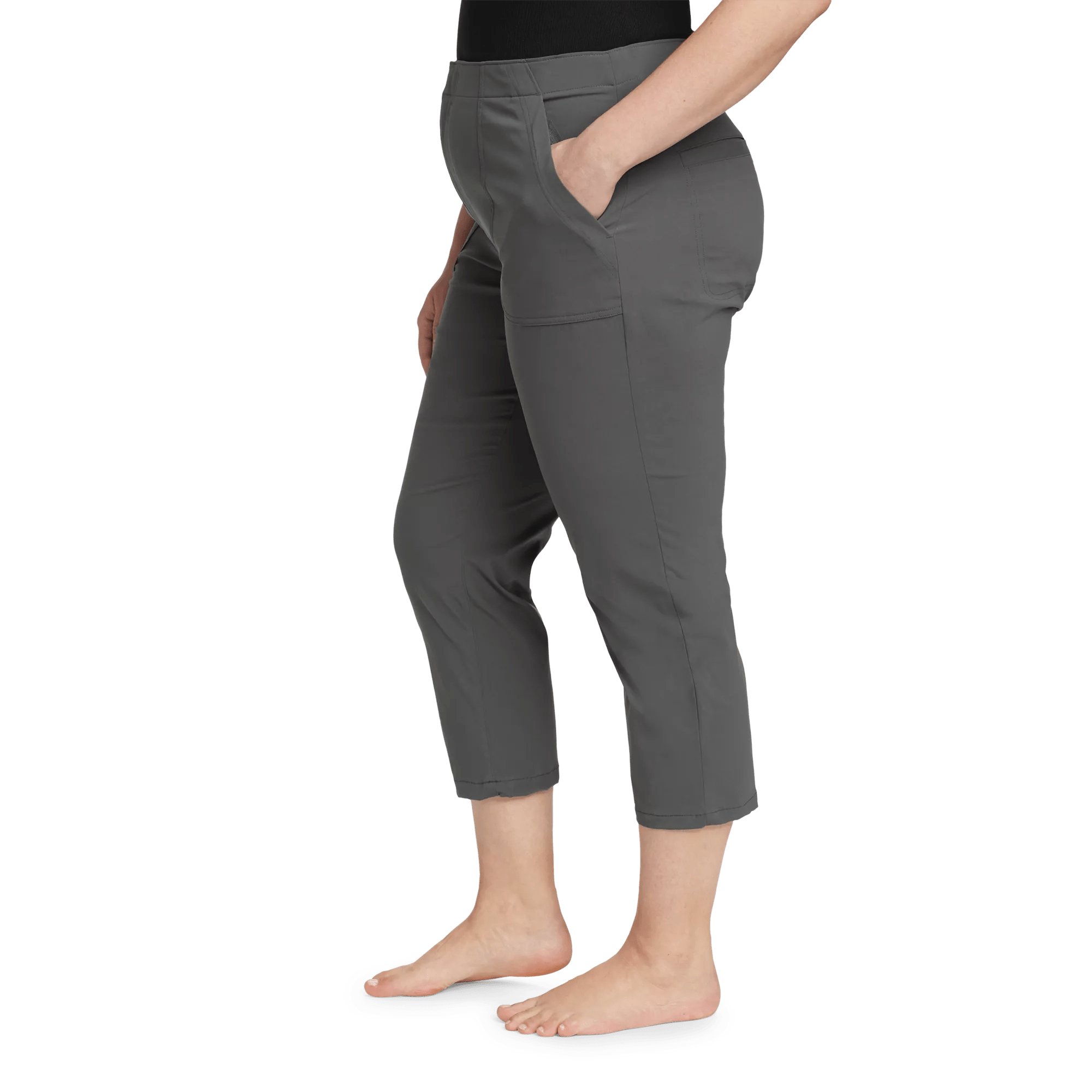 Women's Horizon High-Rise Straight Leg Cropped Pants - Image 3