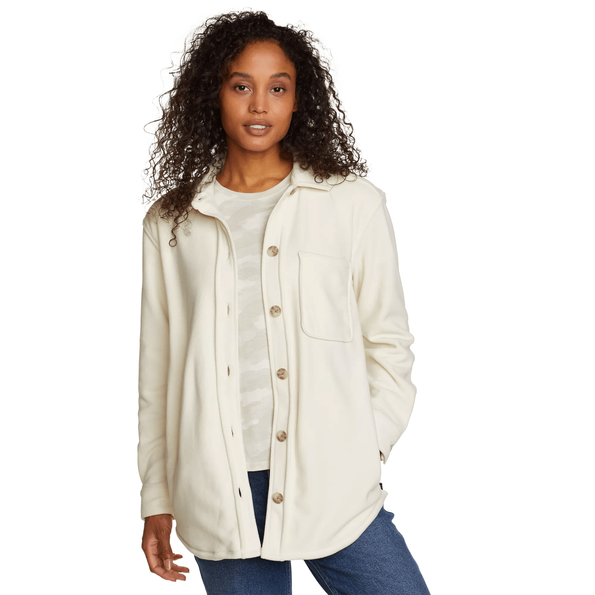 Women's Chutes Fleece Shirt Jacket - Image 3