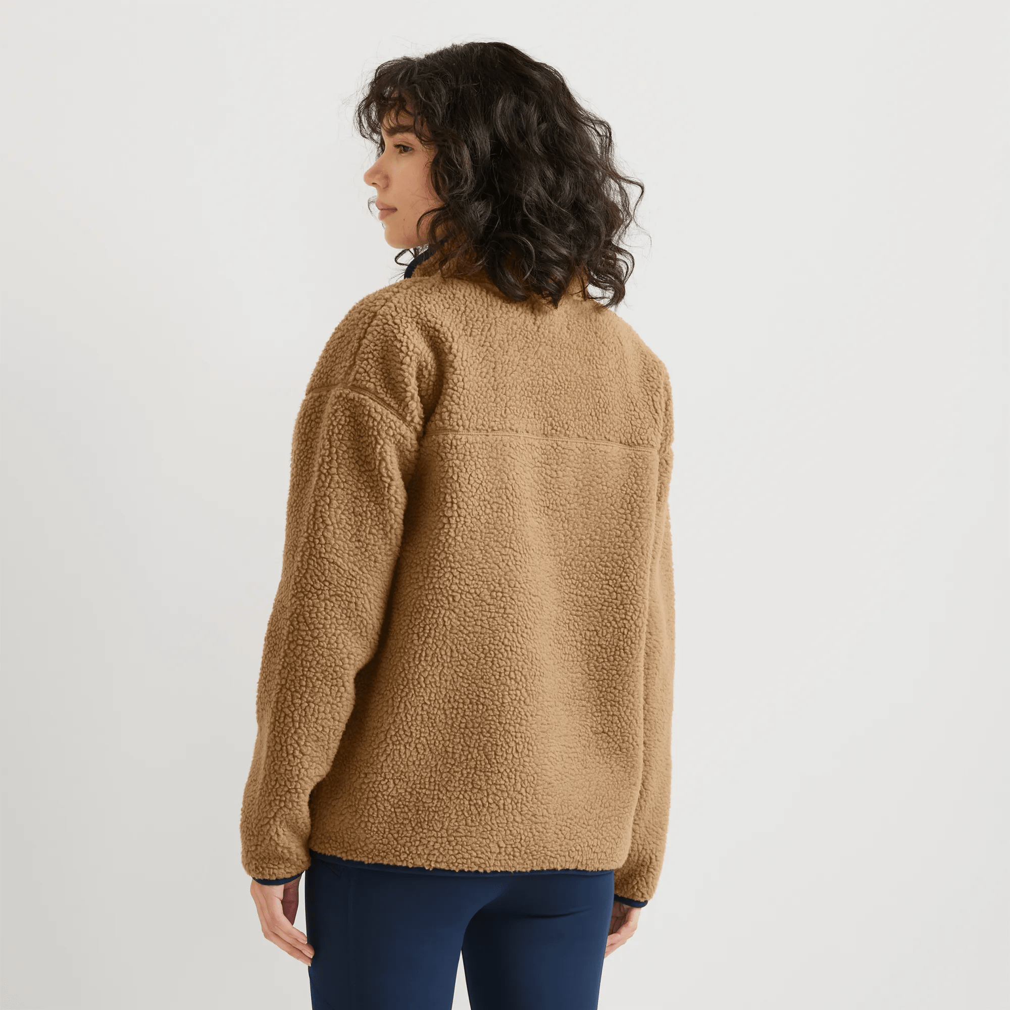 Women's Chilali Faux Shearling Fleece Jacket - Image 2