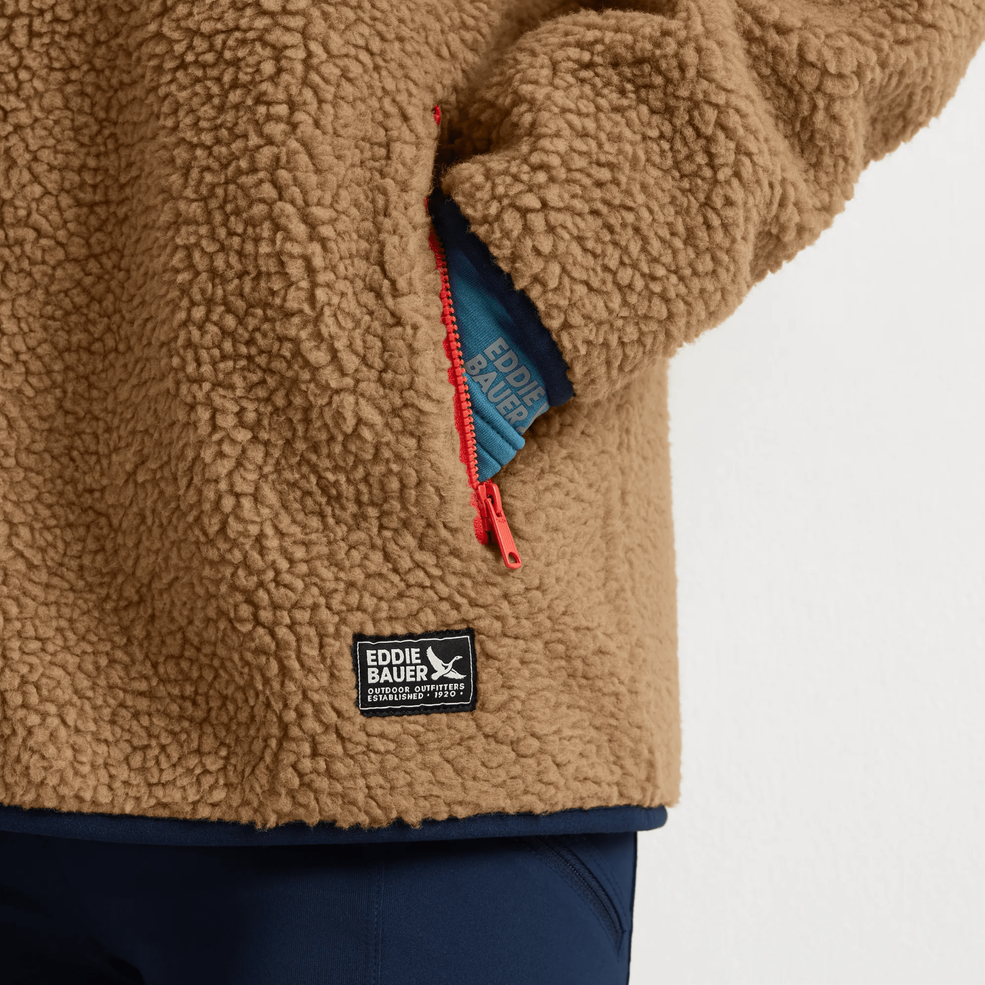 Women's Chilali Faux Shearling Fleece Jacket - Image 4
