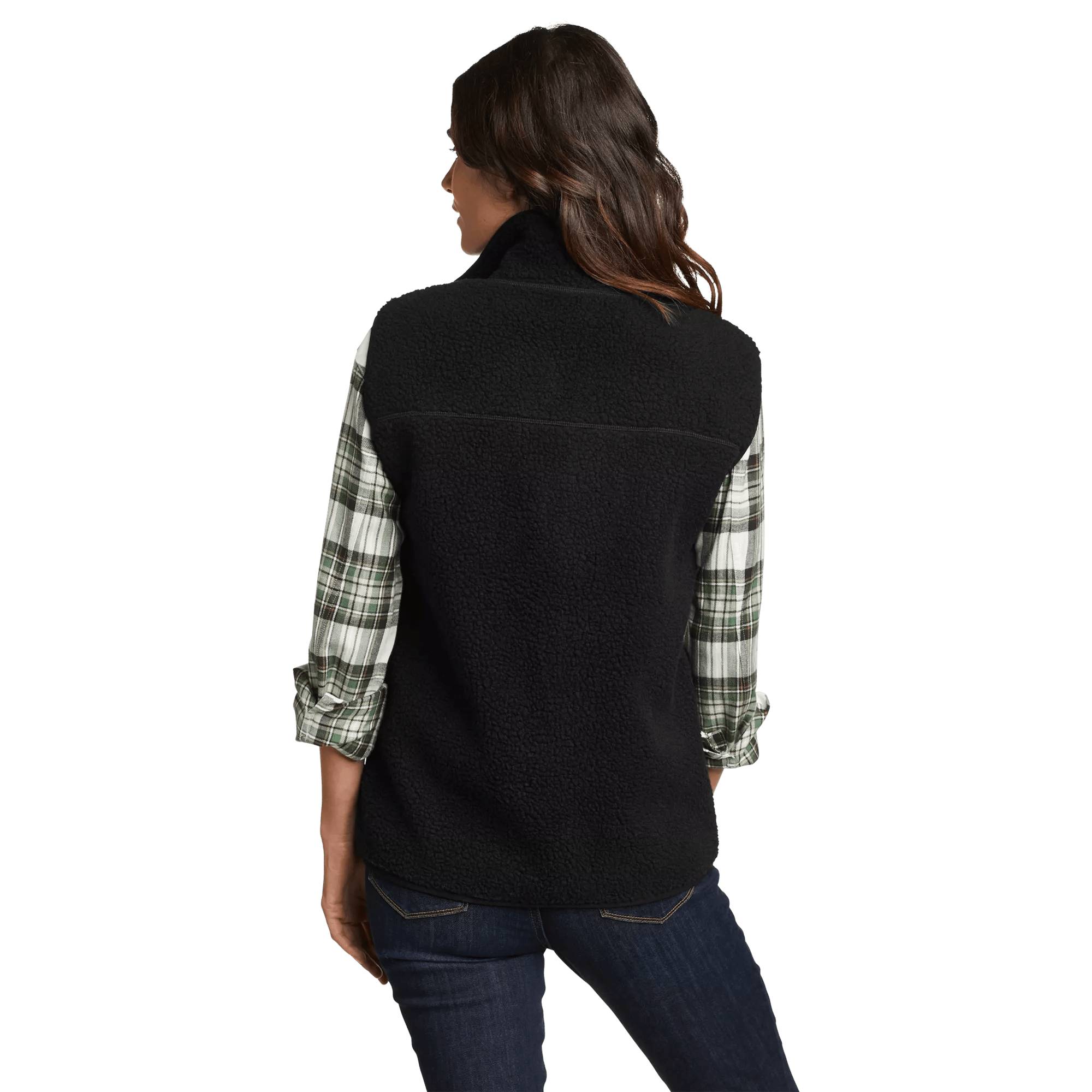 Women's Chilali Faux Shearling Fleece Vest - Image 2