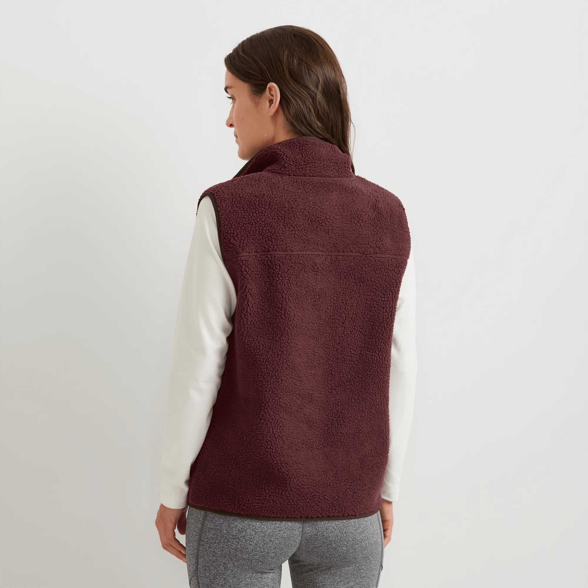 Women's Chilali Faux Shearling Fleece Vest - Image 2