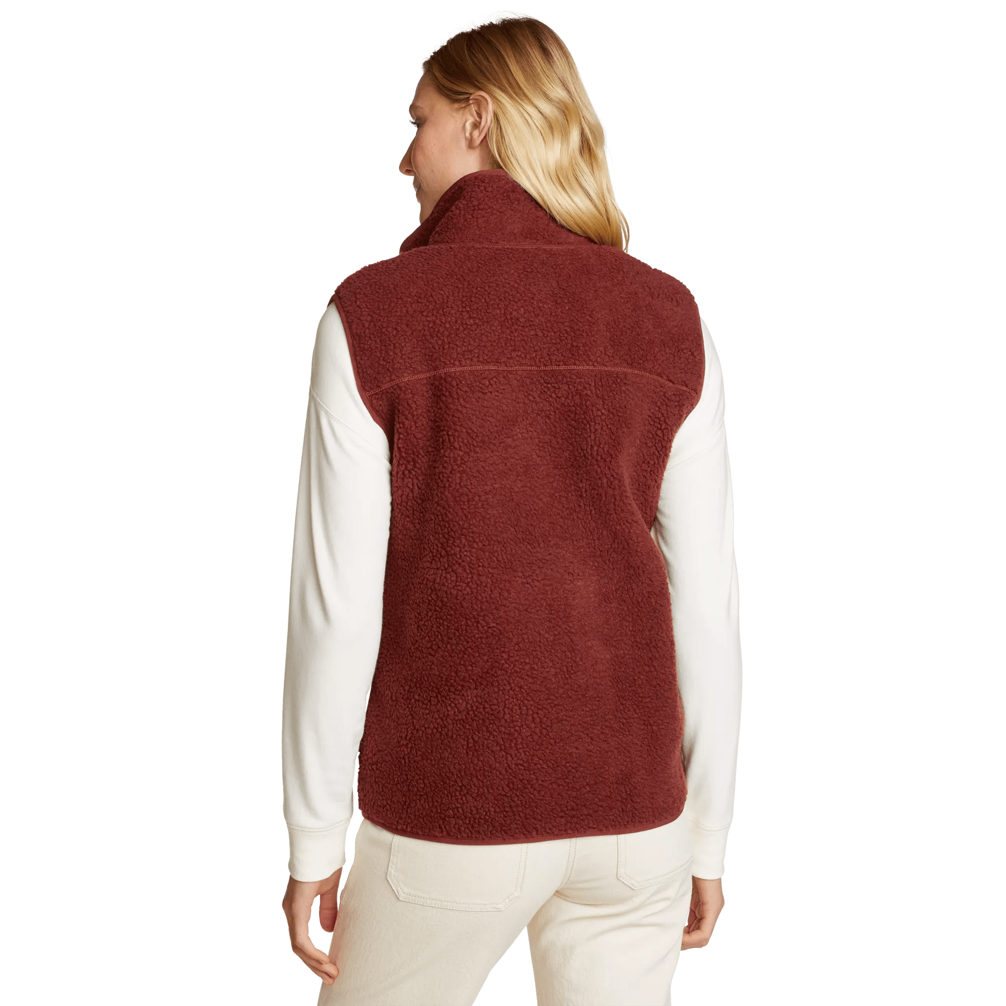 Women's Chilali Faux Shearling Fleece Vest - Image 2