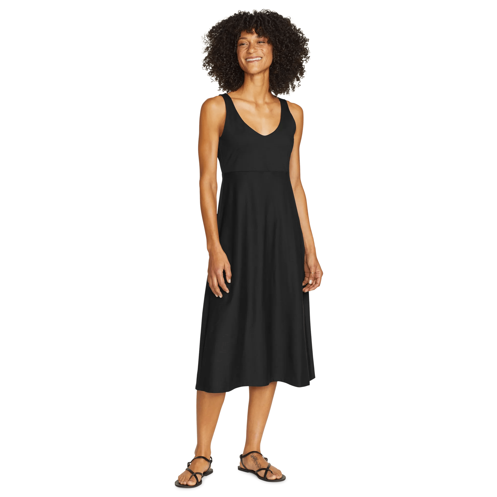 Women's Aster V-Neck Midi Dress - Image 4