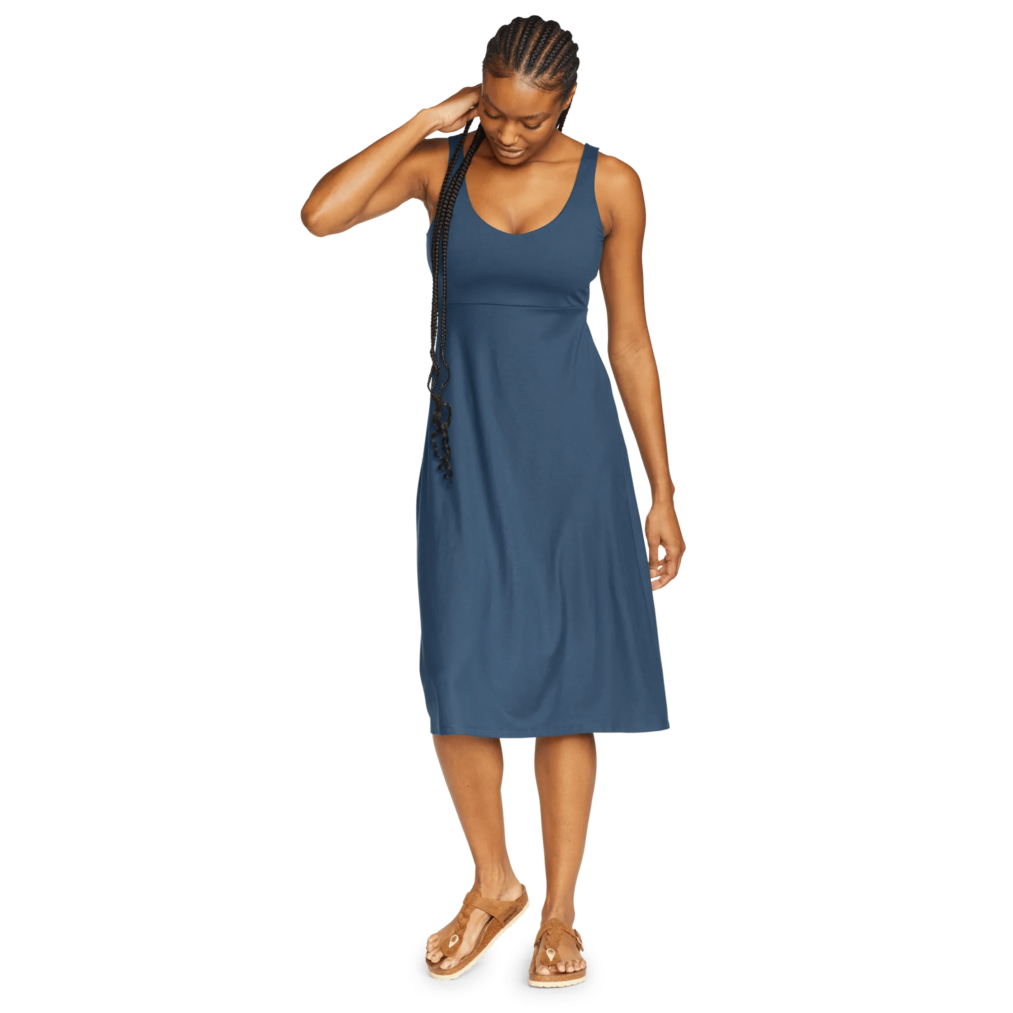 Women's Aster V-Neck Midi Dress - Image 3