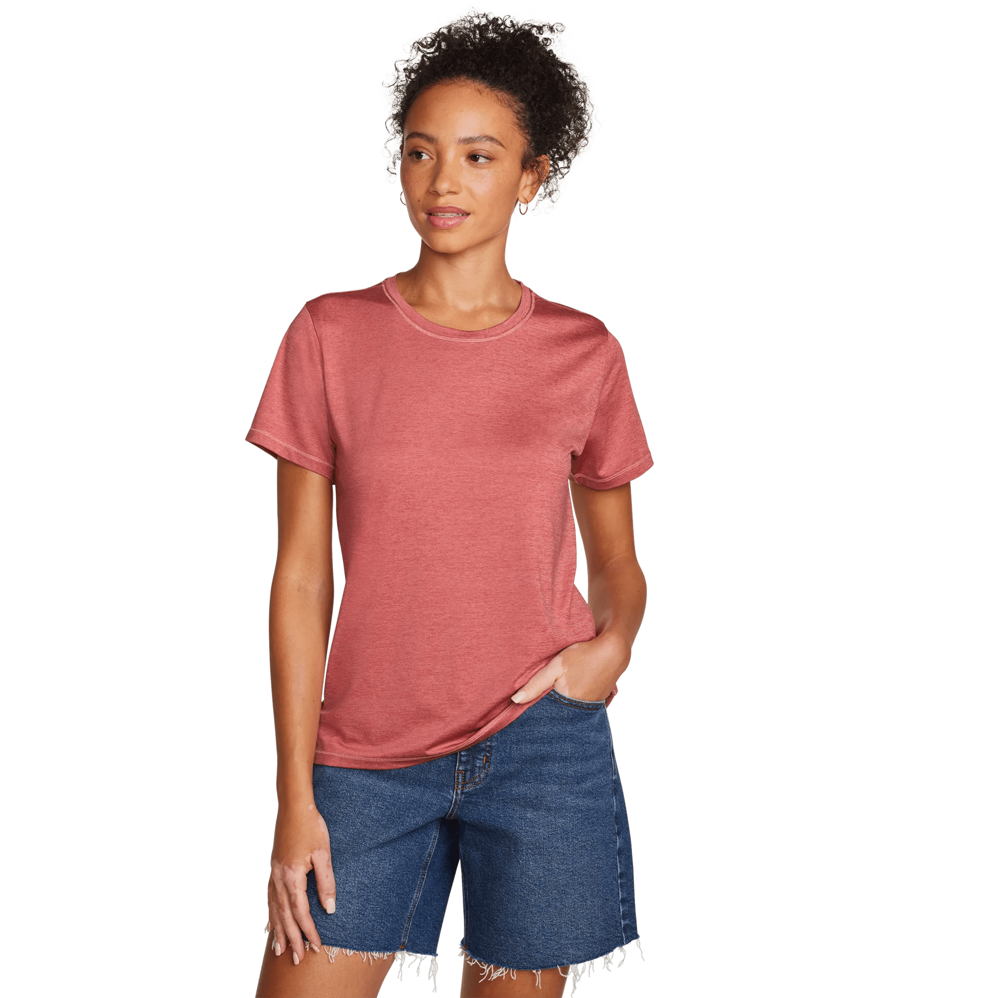 Women's Resolution Stretch Short-Sleeve Crewneck T-Shirt - Image 3