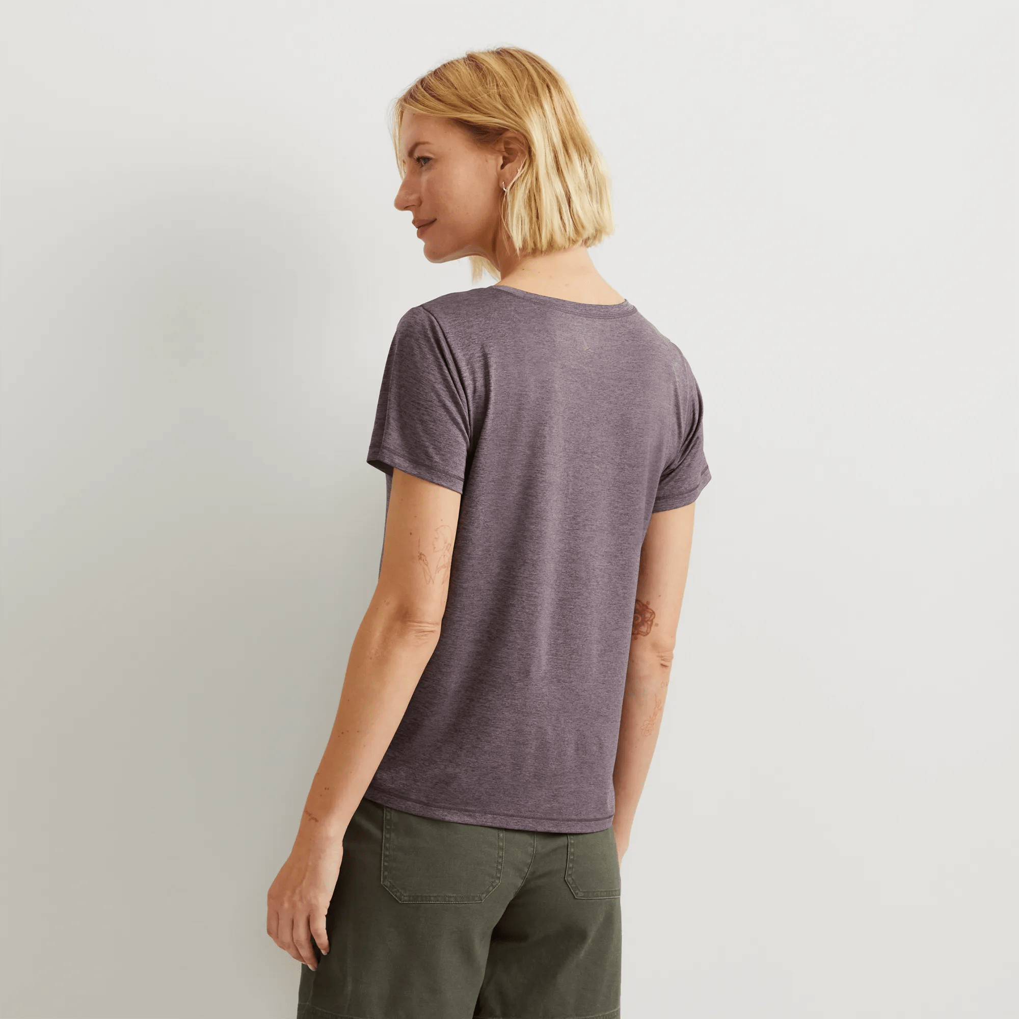 Women's Resolution Stretch Short-Sleeve V-Neck T-Shirt - Image 2