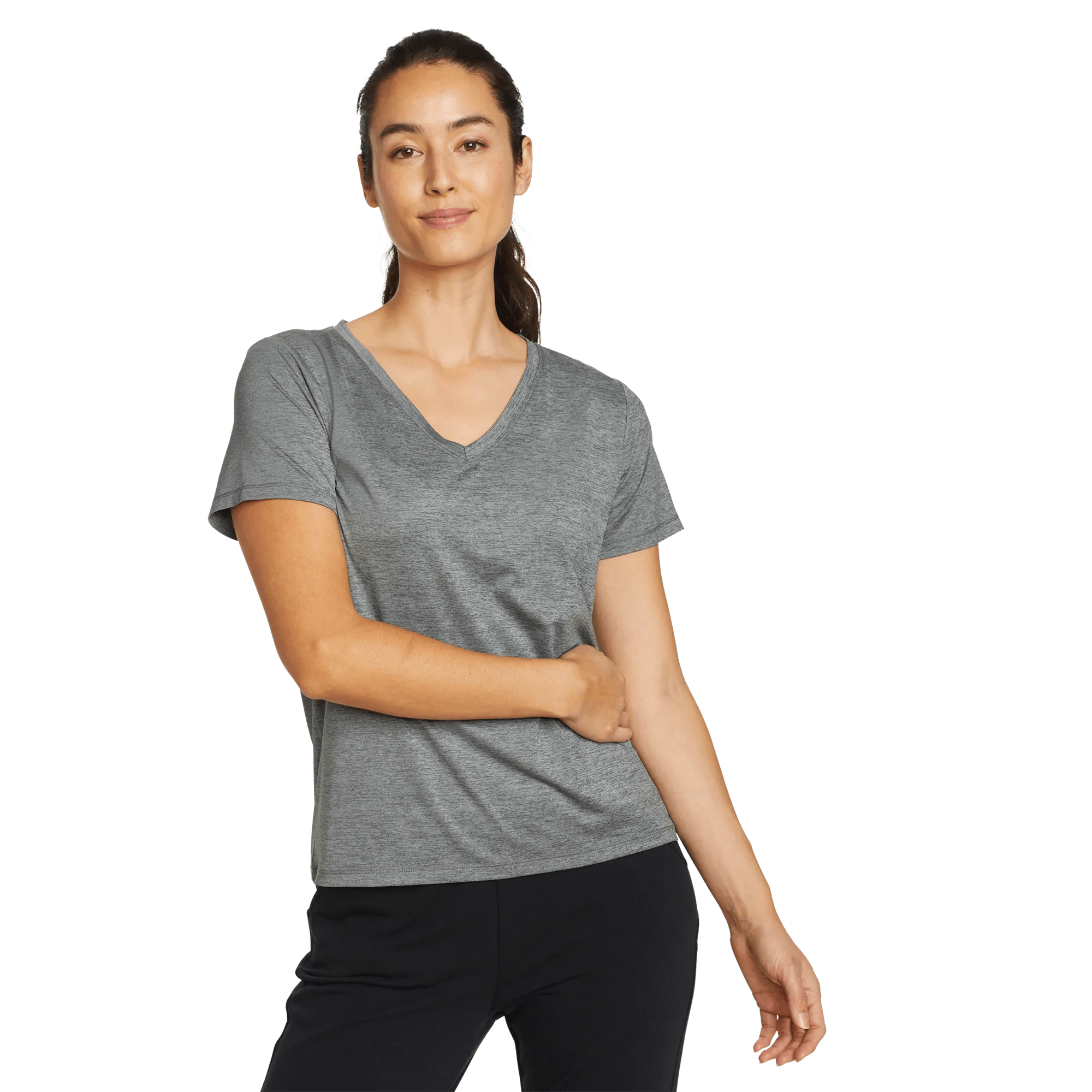 Women's Resolution Stretch Short-Sleeve V-Neck T-Shirt - Image 3