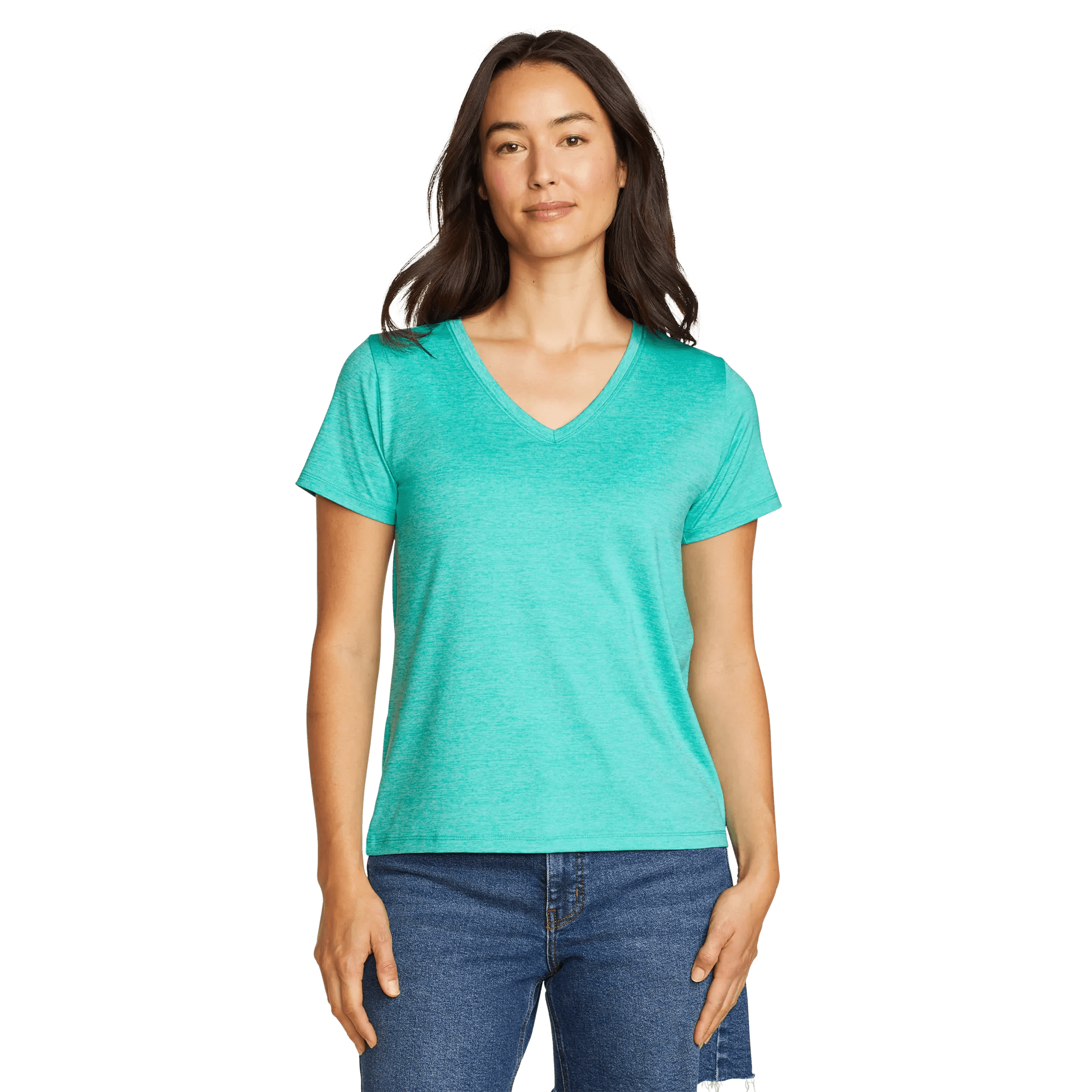 Women's Resolution Stretch Short-Sleeve V-Neck T-Shirt - Image 3
