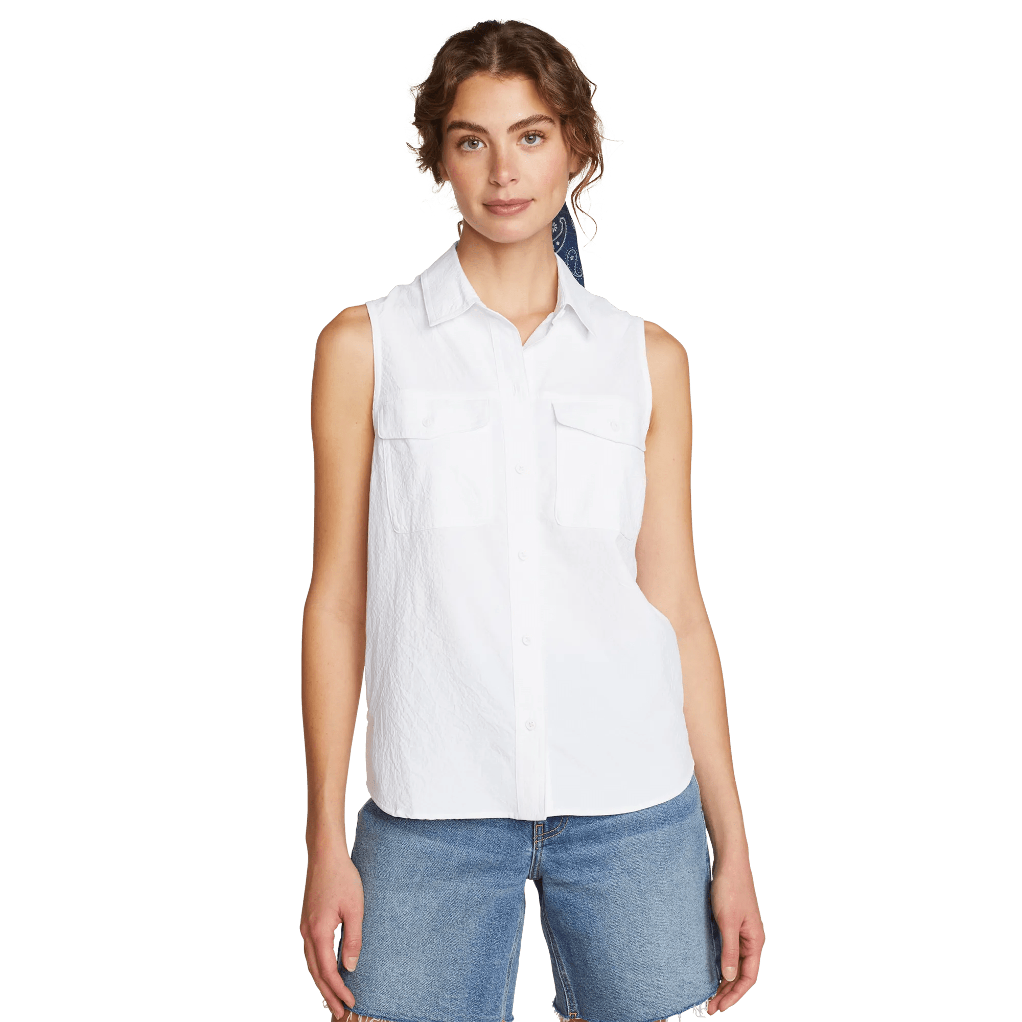Women's Sleeveless Mountain Shirt 3.0 - Solid - Image 3