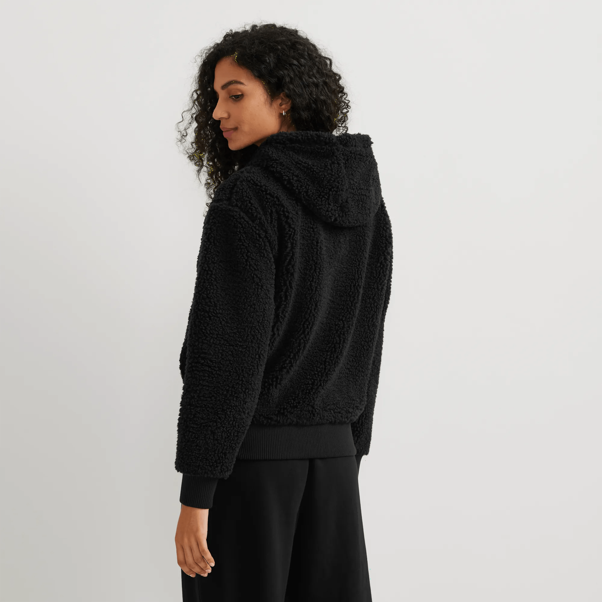 Women's Snowdrift Teddy Fleece Full-Zip Hooded Jacket - Image 2