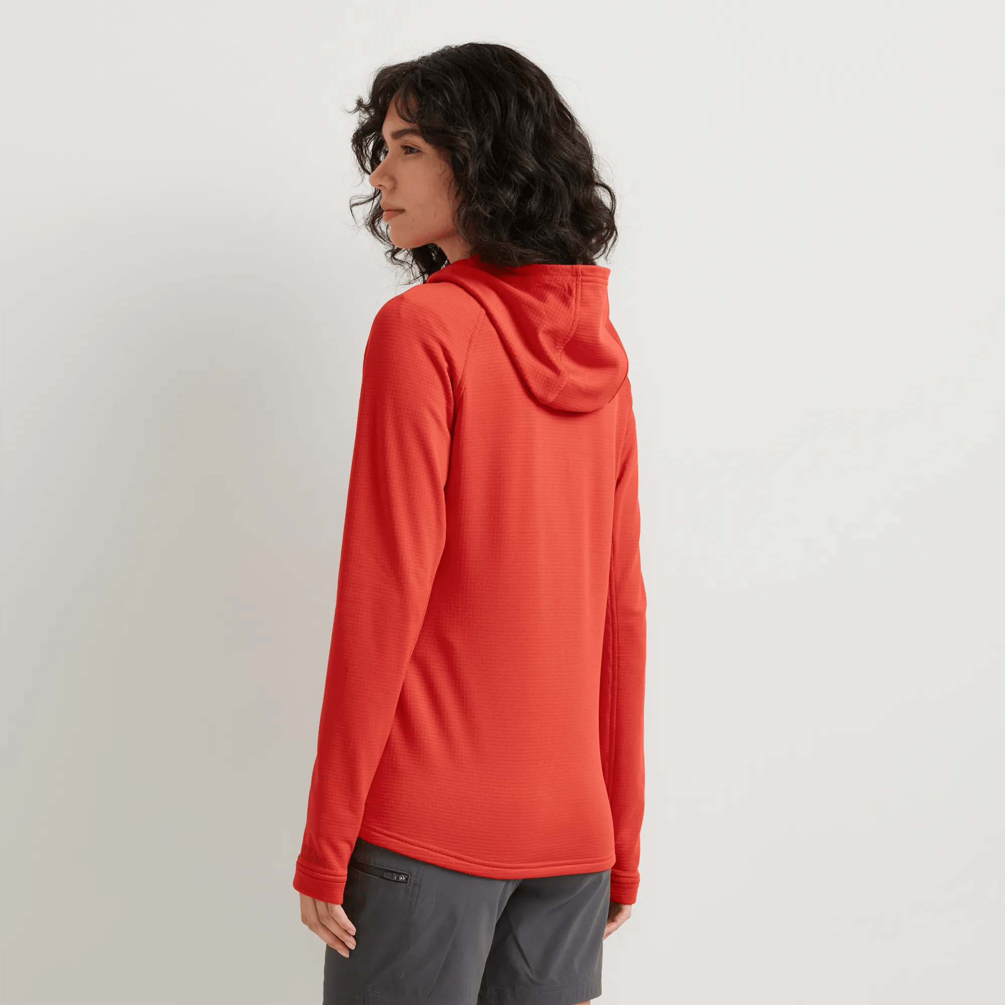 Women's High Route Grid Fleece Full-Zip Hoodie - Image 2