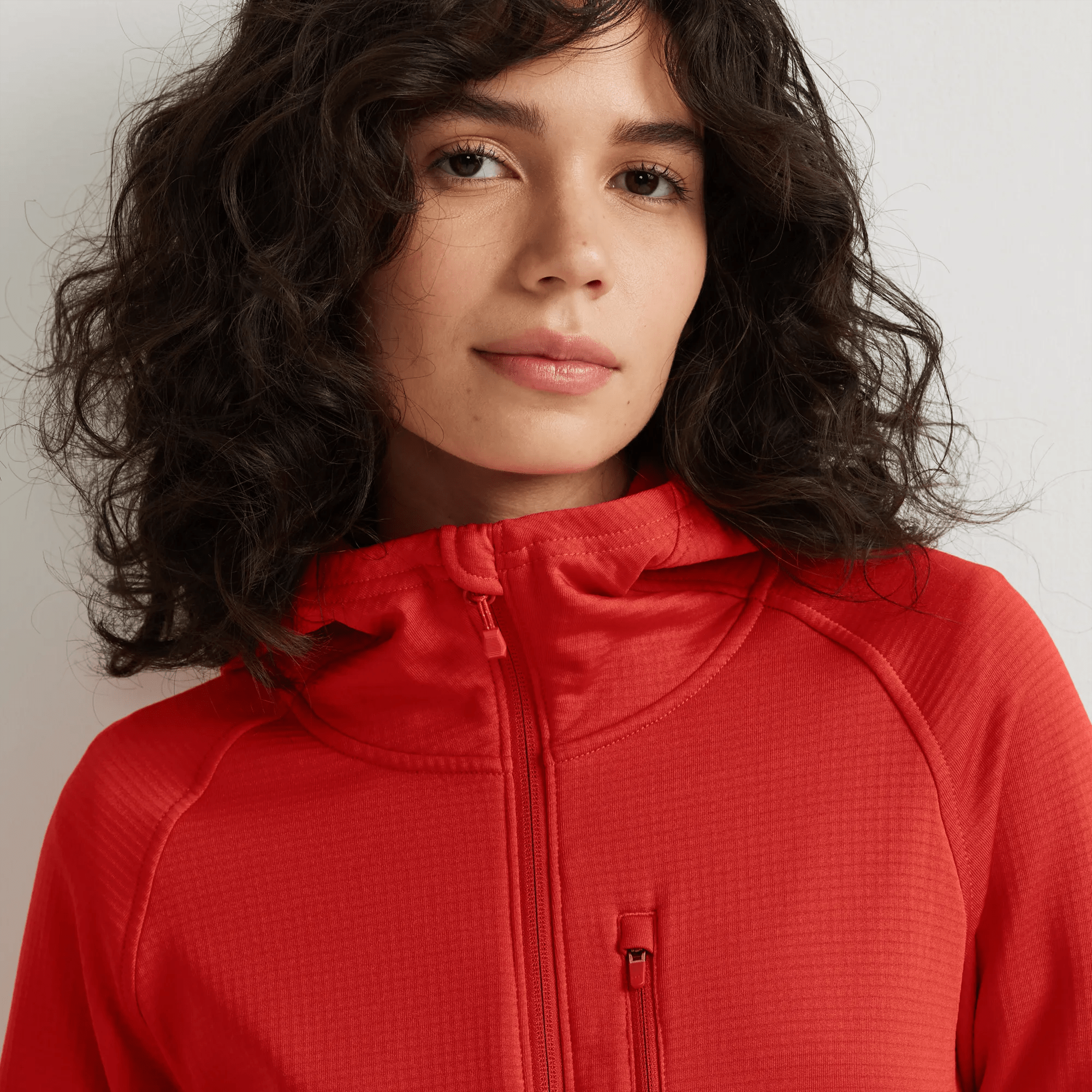 Women's High Route Grid Fleece Full-Zip Hoodie - Image 3