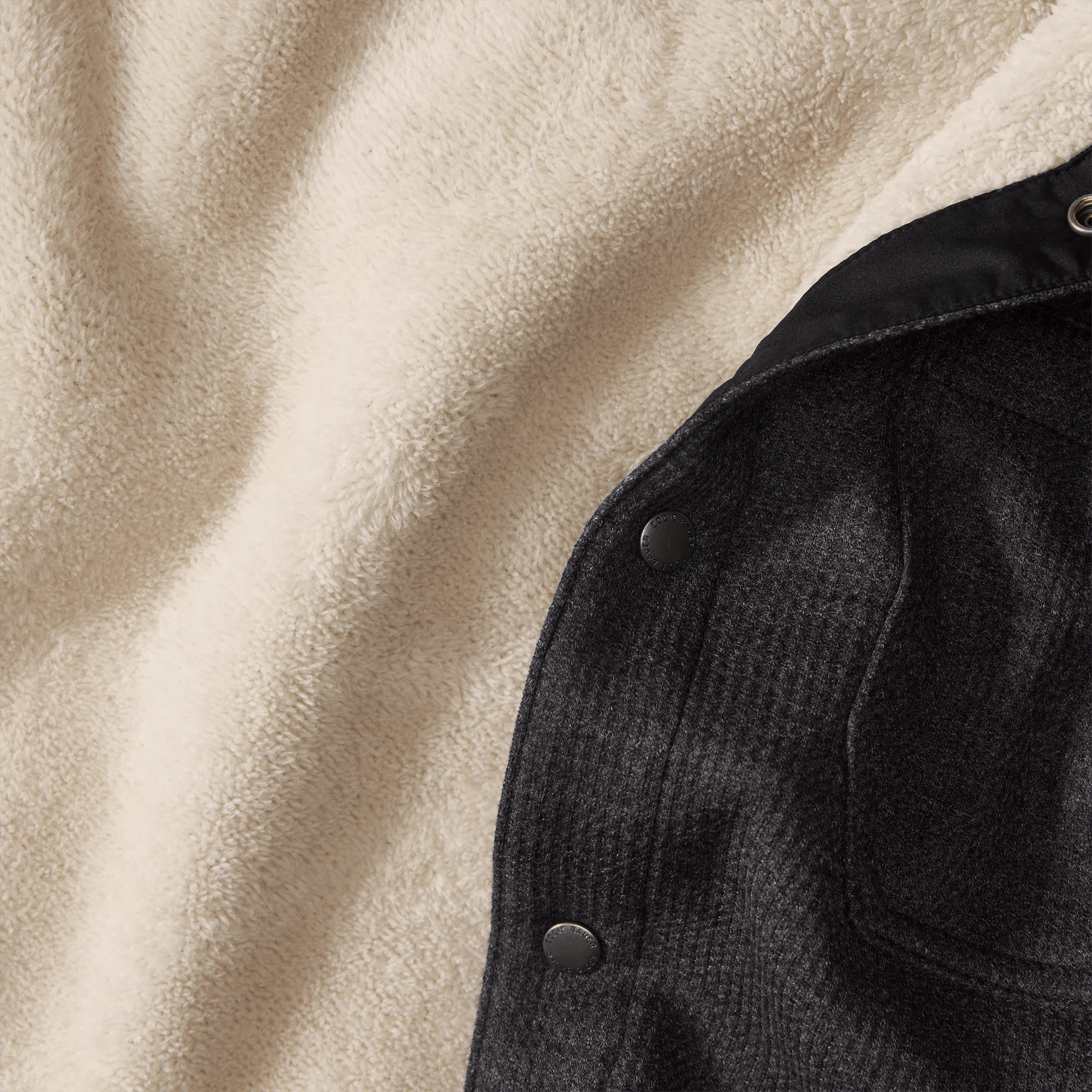 Men's Faux Shearling-Lined Thermal Shirt - Image 3