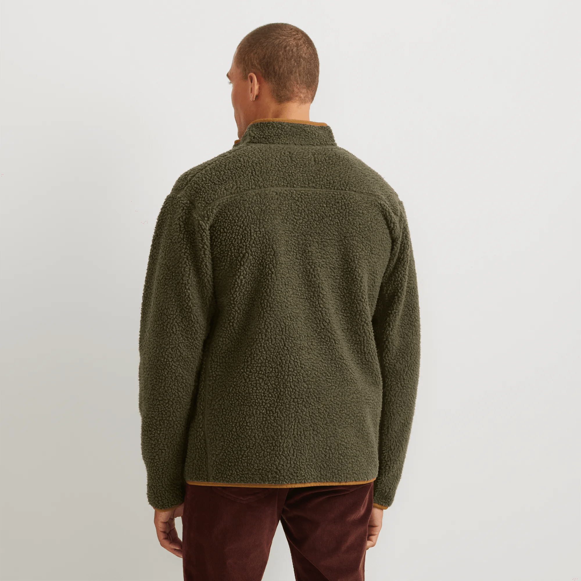 Men's Chilali Faux Shearling Fleece Jacket - Image 2