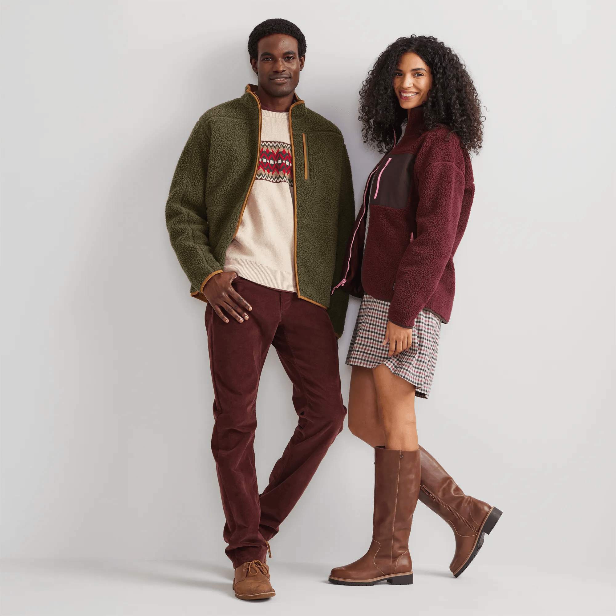 Men's Chilali Faux Shearling Fleece Jacket - Image 3