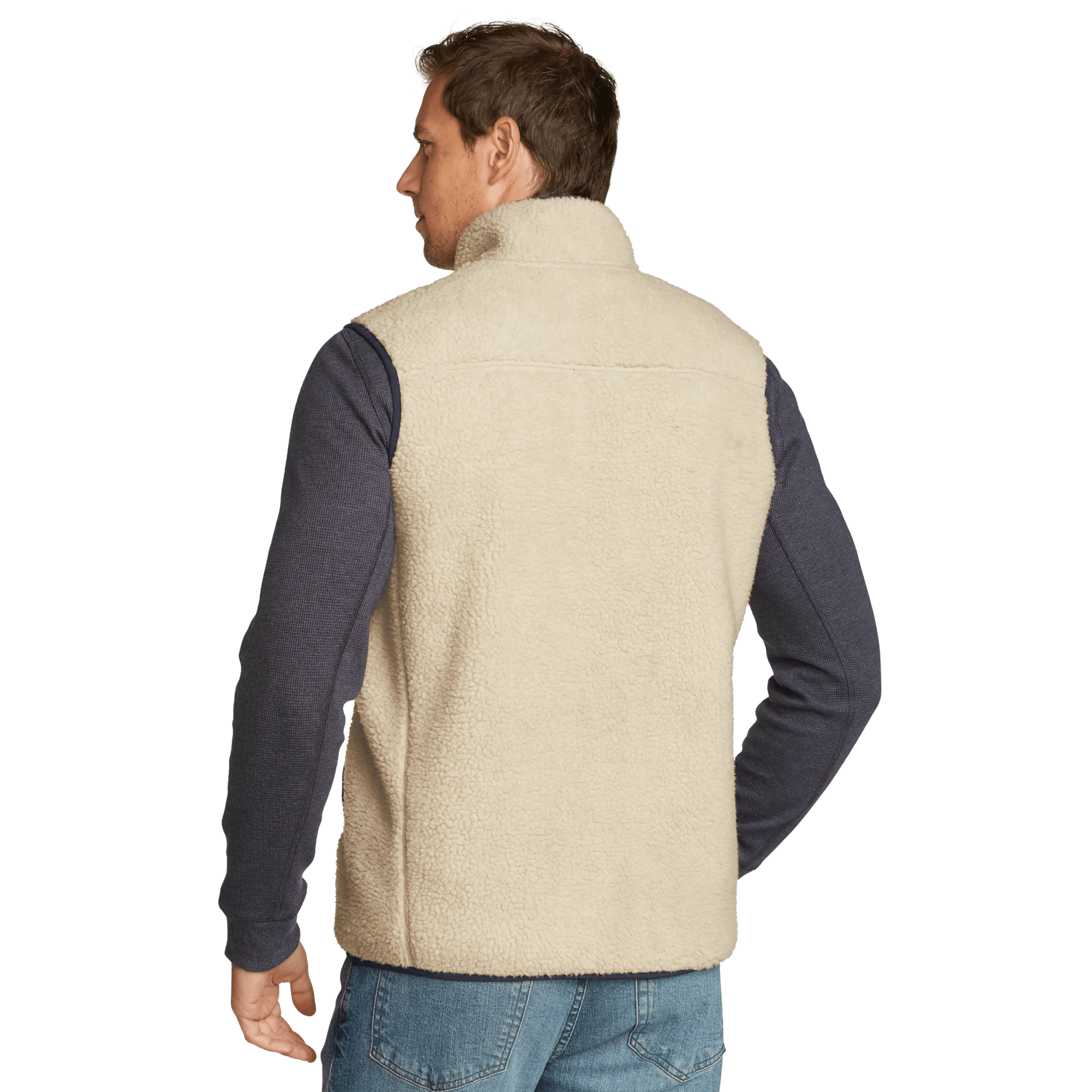 Men's Chilali Faux Shearling Fleece Vest - Image 2