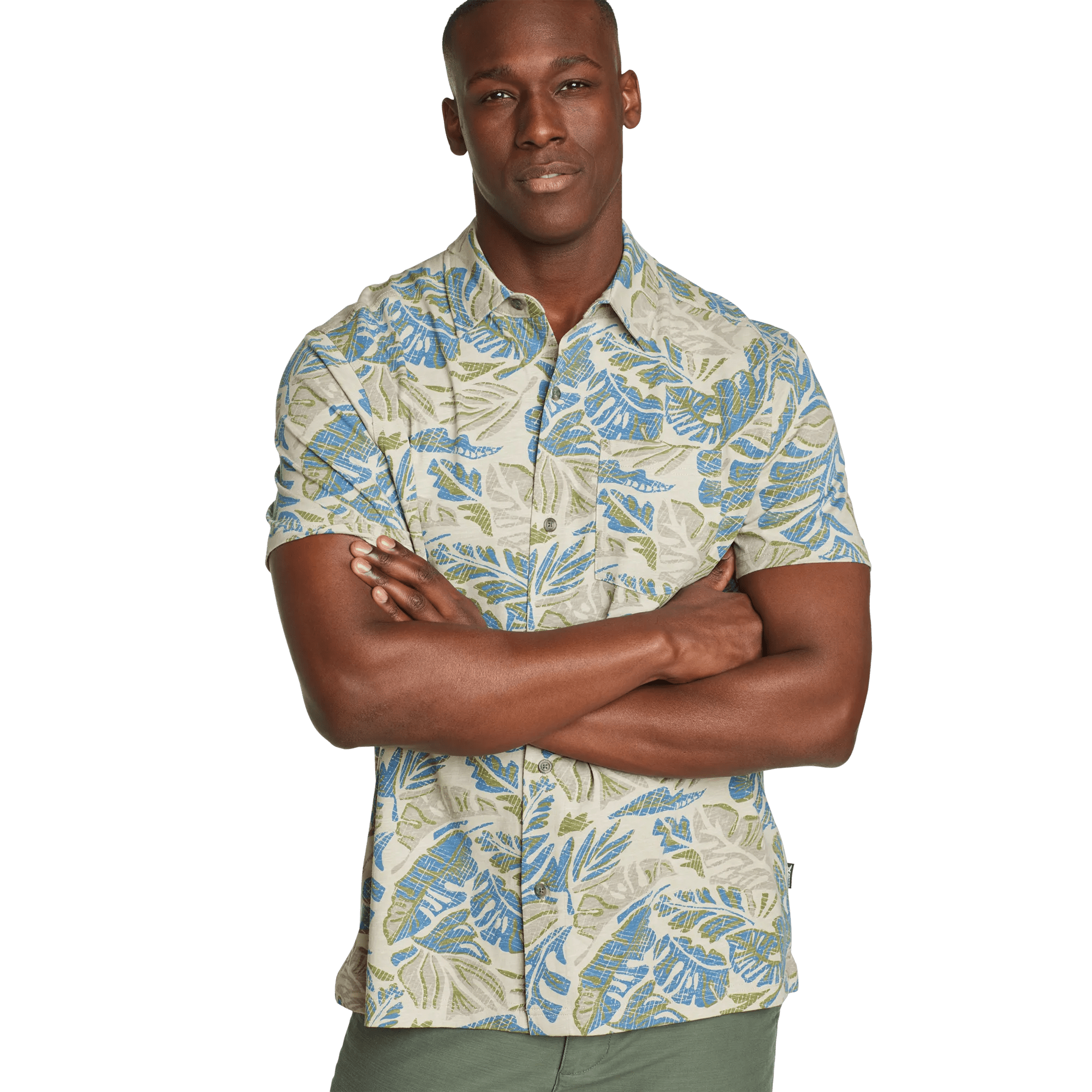 Men's Baja Knit Button-Up Shirt - Image 3