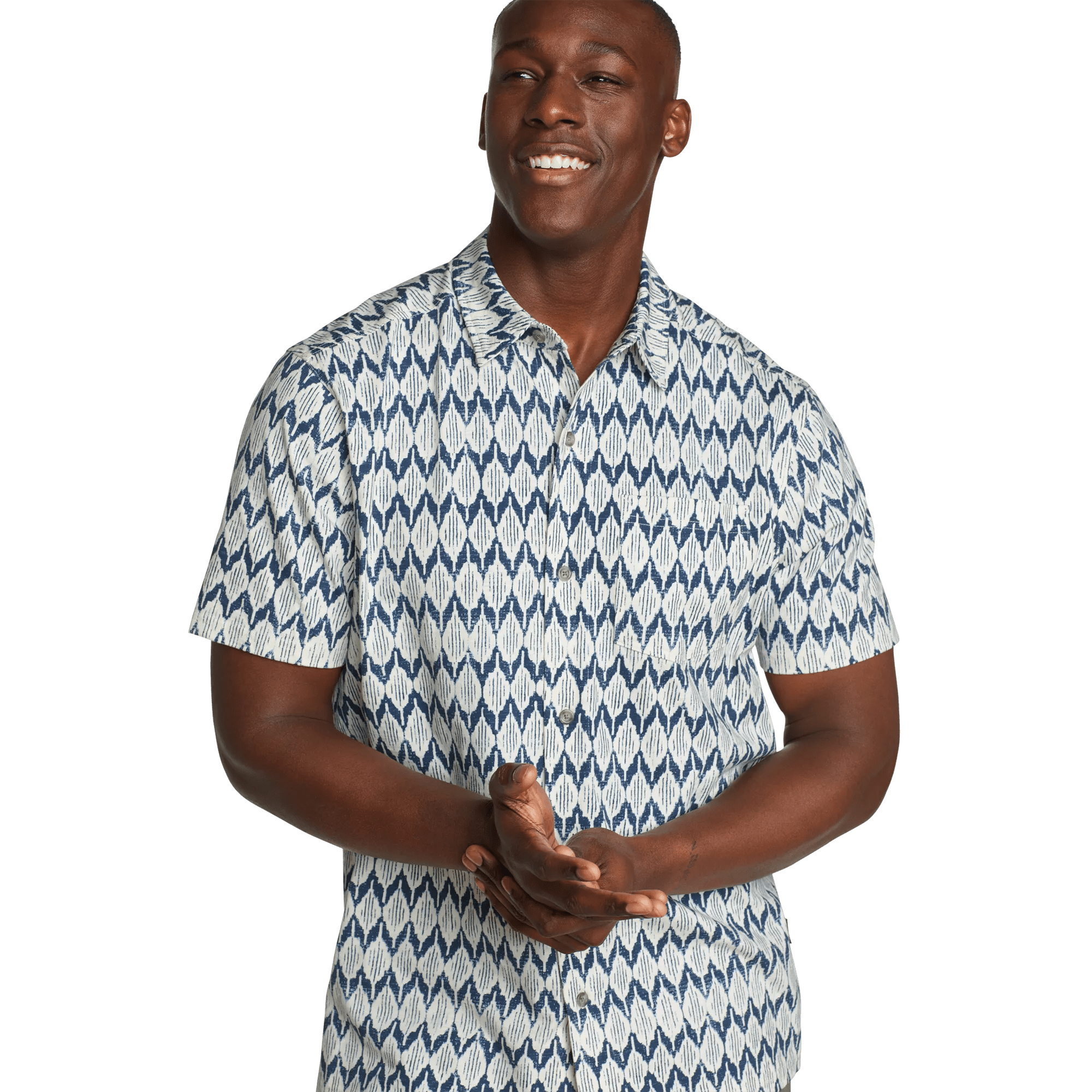 Men's Baja Knit Button-Up Shirt - Image 3