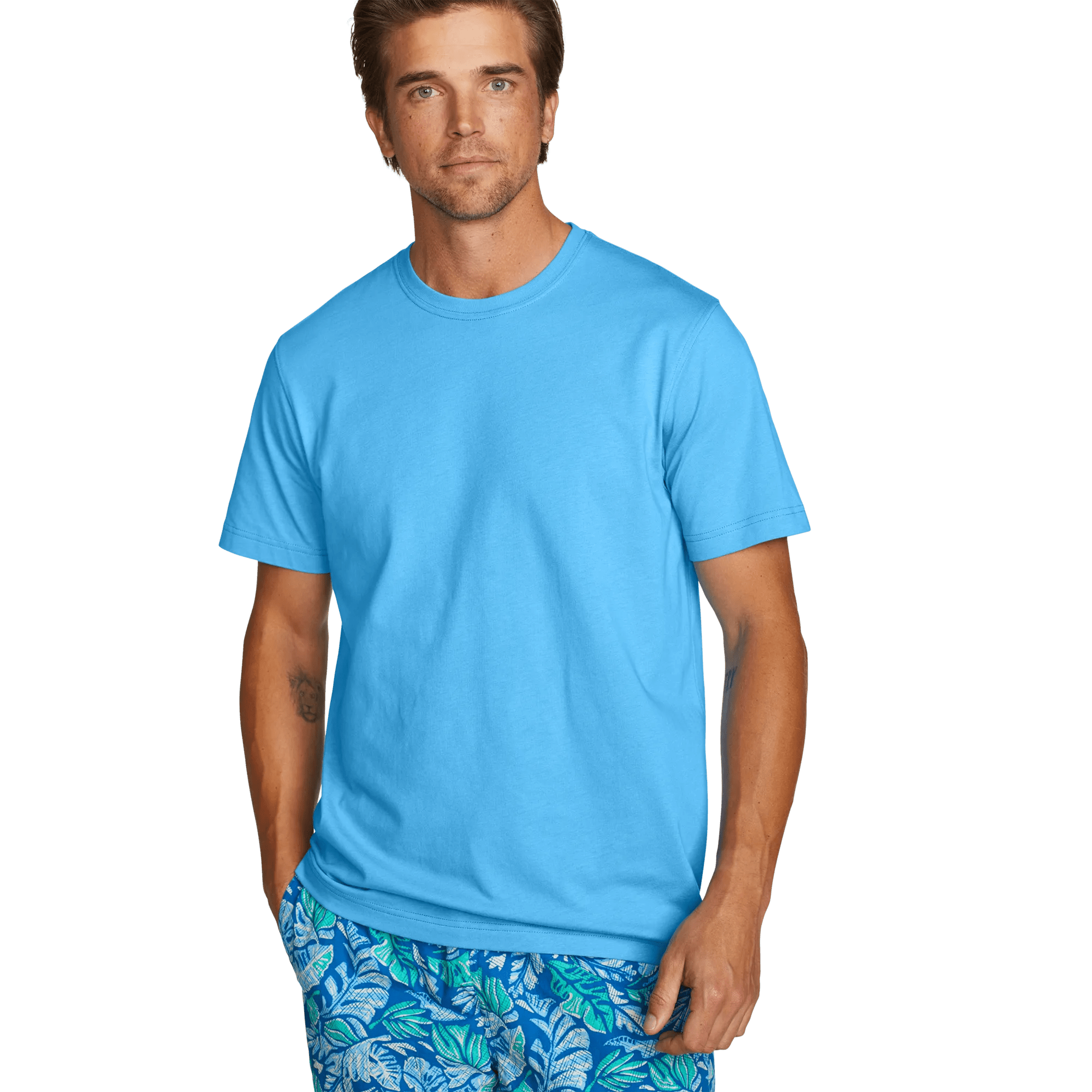 Men's Legend Wash 100% Cotton Short-Sleeve Classic T-Shirt - Image 3