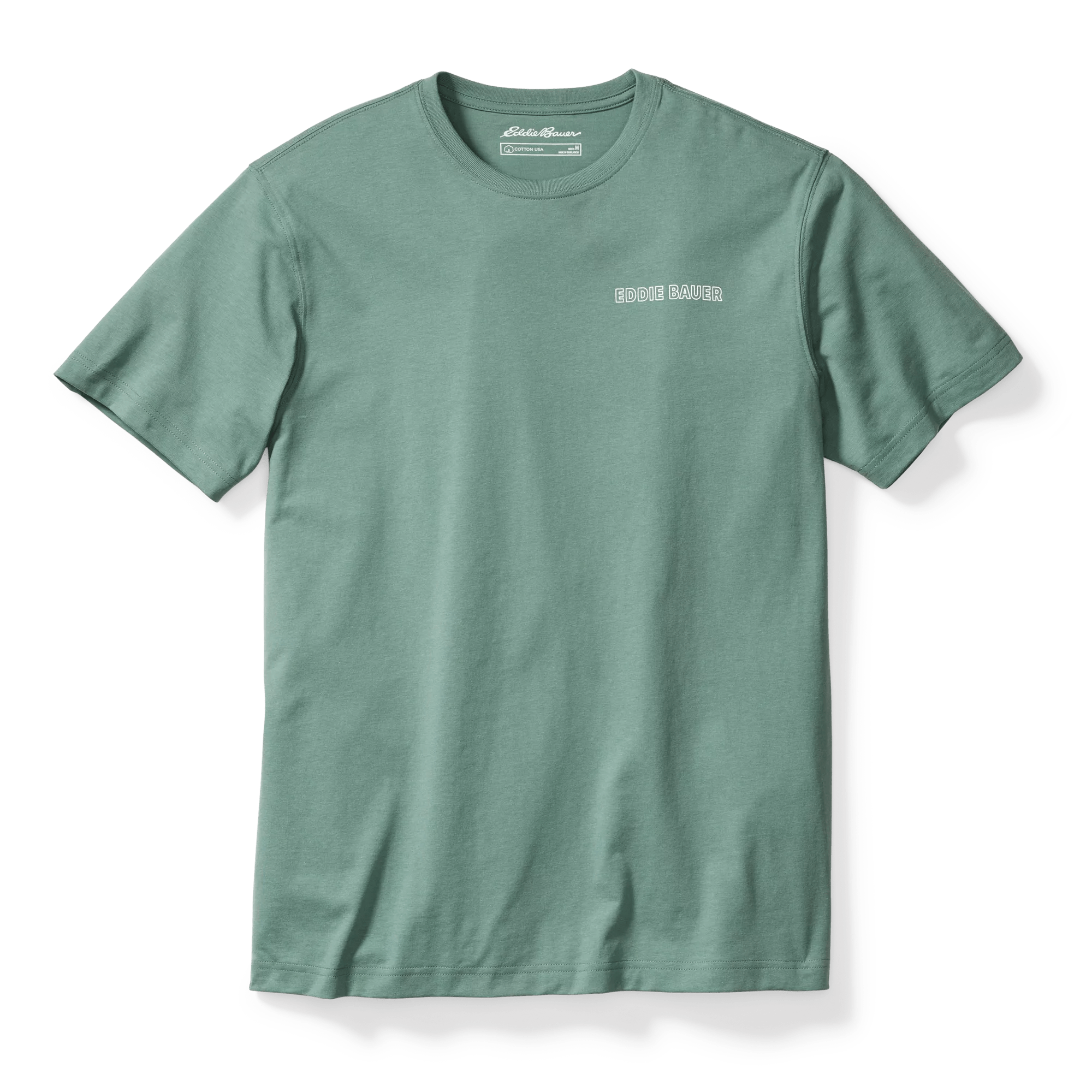 EB Distressed Flag Graphic T-Shirt - Image 2