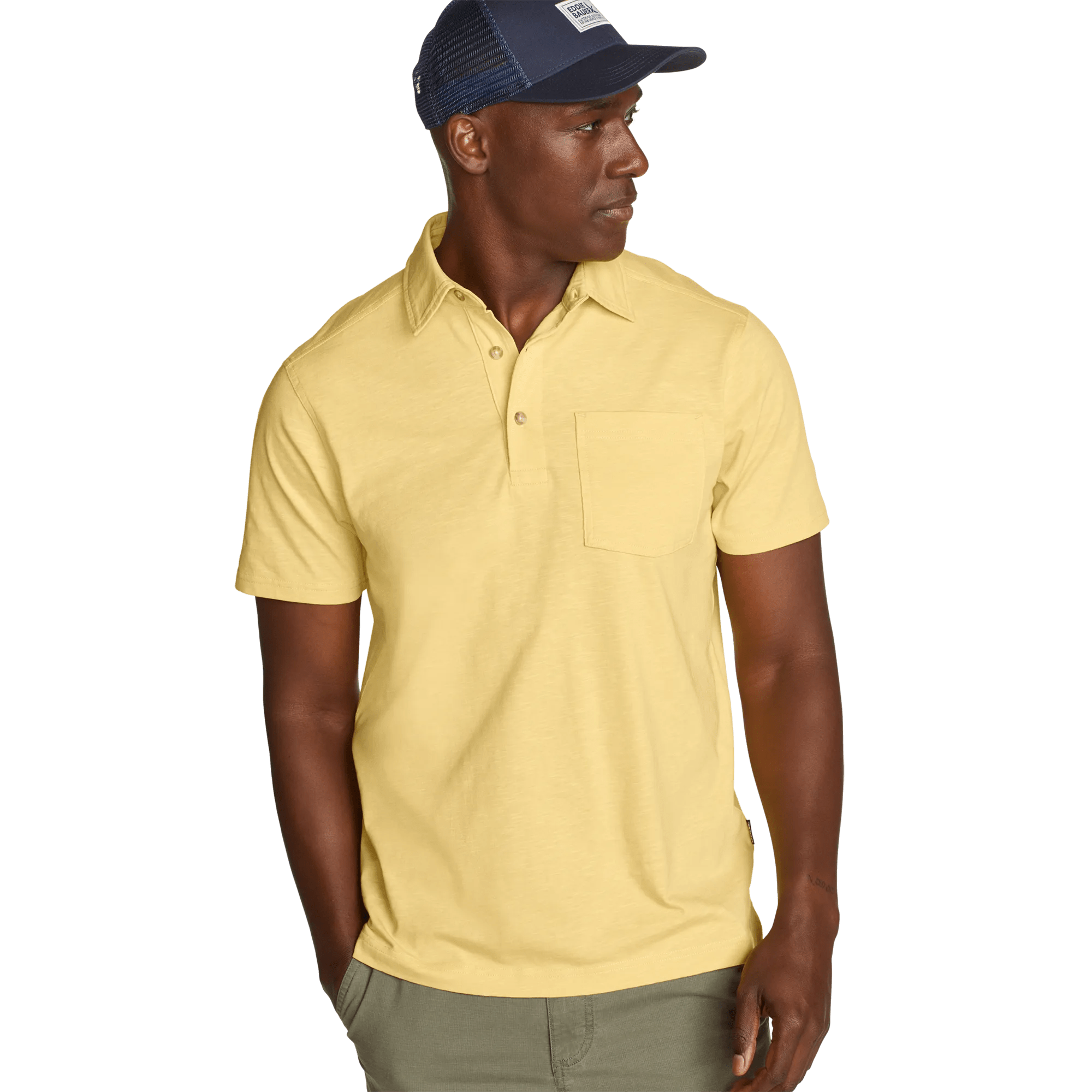 Men's Baja Knit Polo Shirt - Image 3
