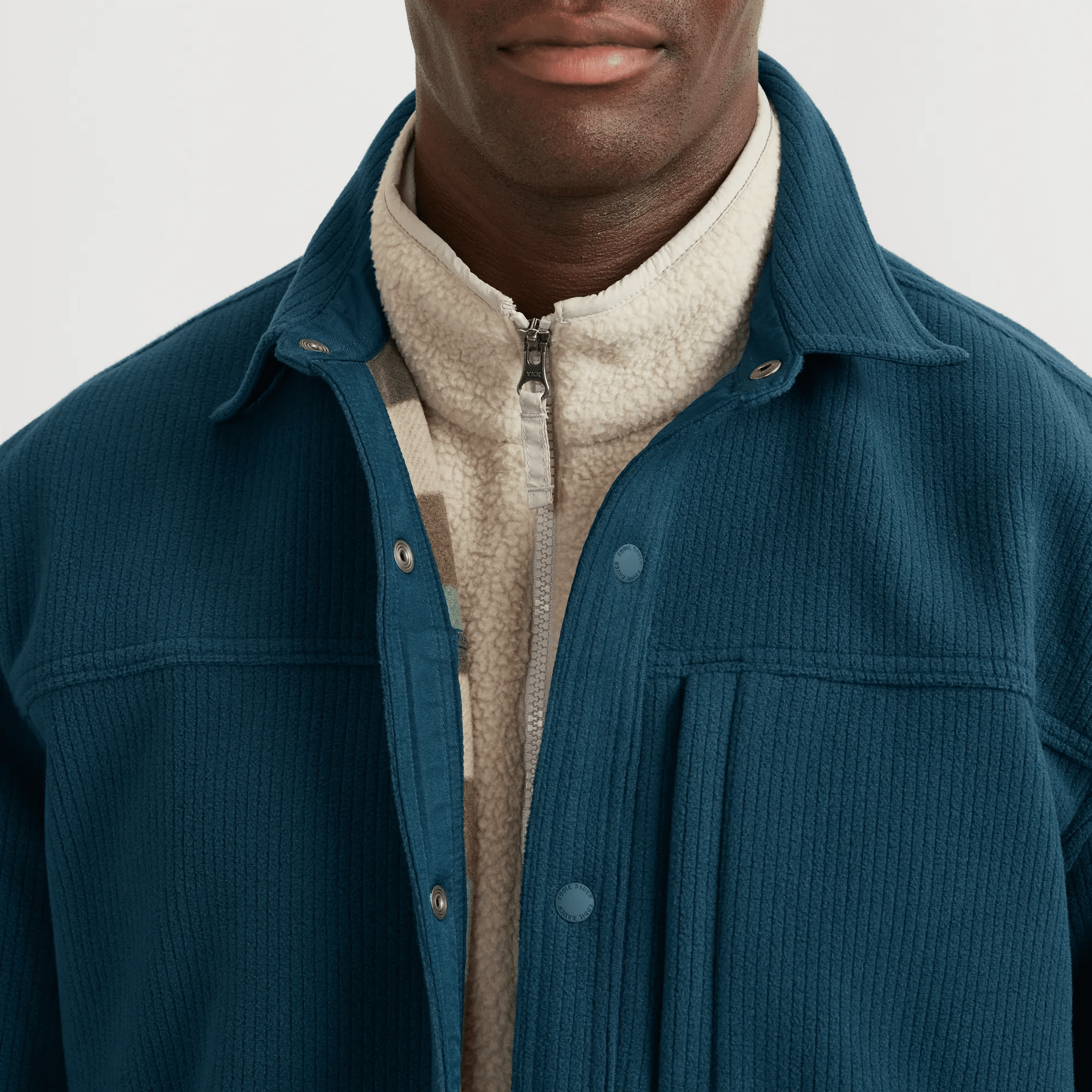 Men's Chutes Pro Corded Fleece Shirt Jacket - Image 3