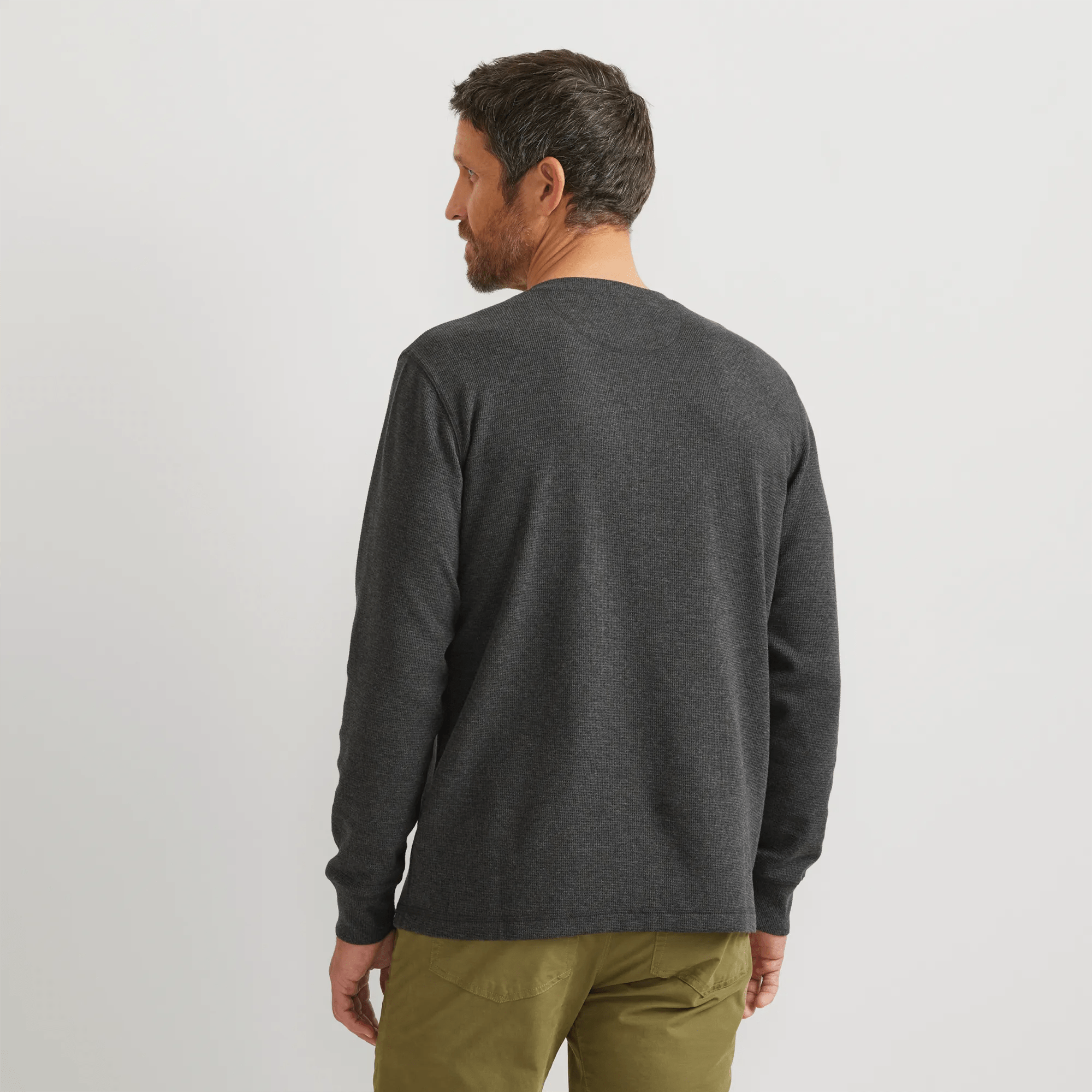 Men's Eddie's Favorite Thermal Henley - Image 2