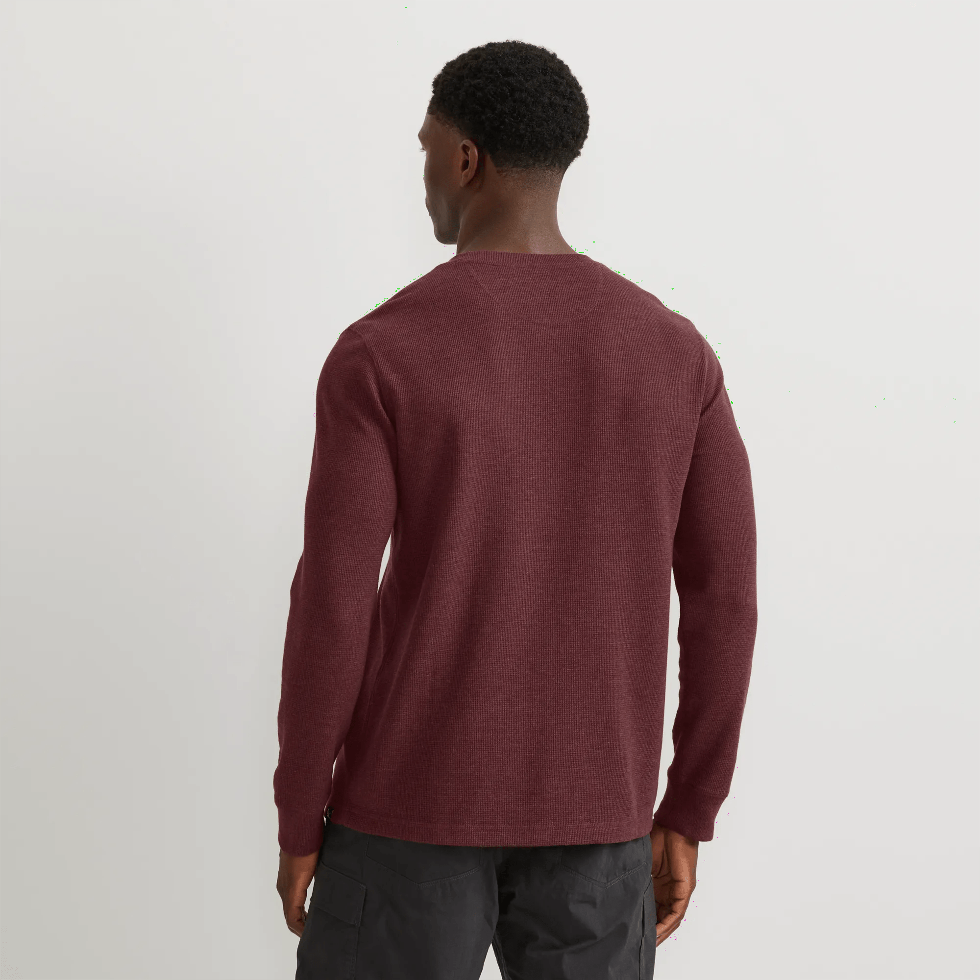 Men's Eddie's Favorite Thermal Henley - Image 2
