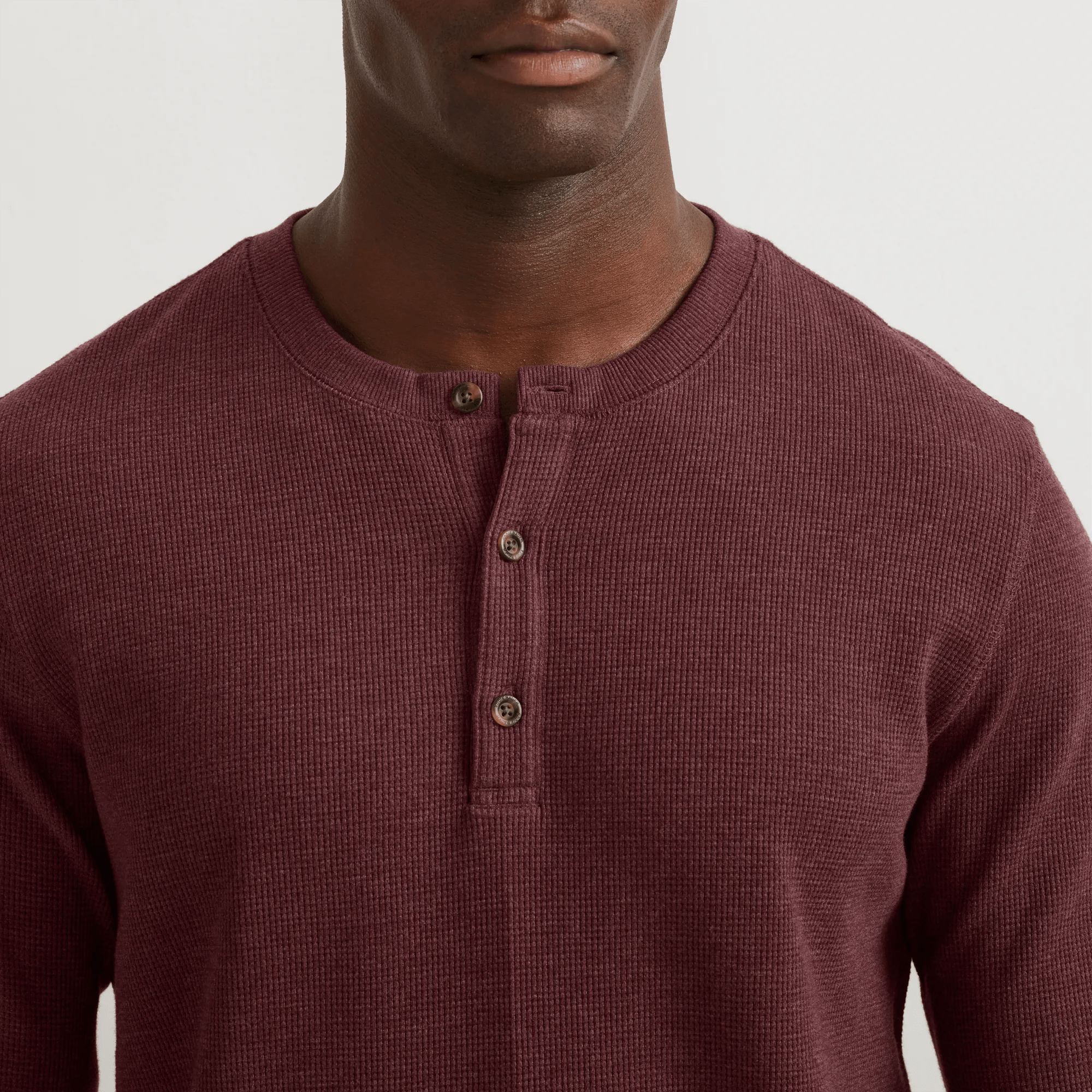 Men's Eddie's Favorite Thermal Henley - Image 3
