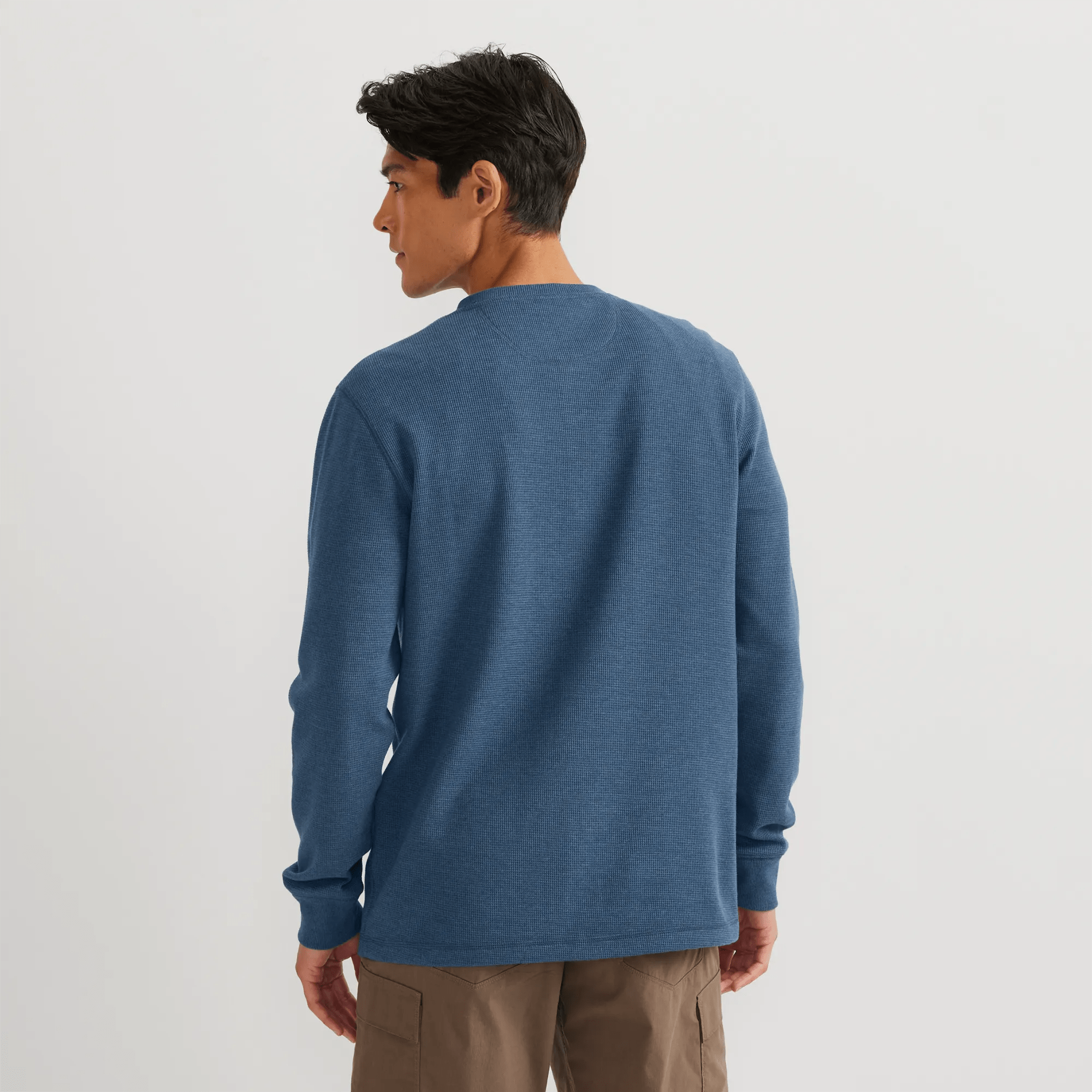 Men's Eddie's Favorite Thermal Henley - Image 2