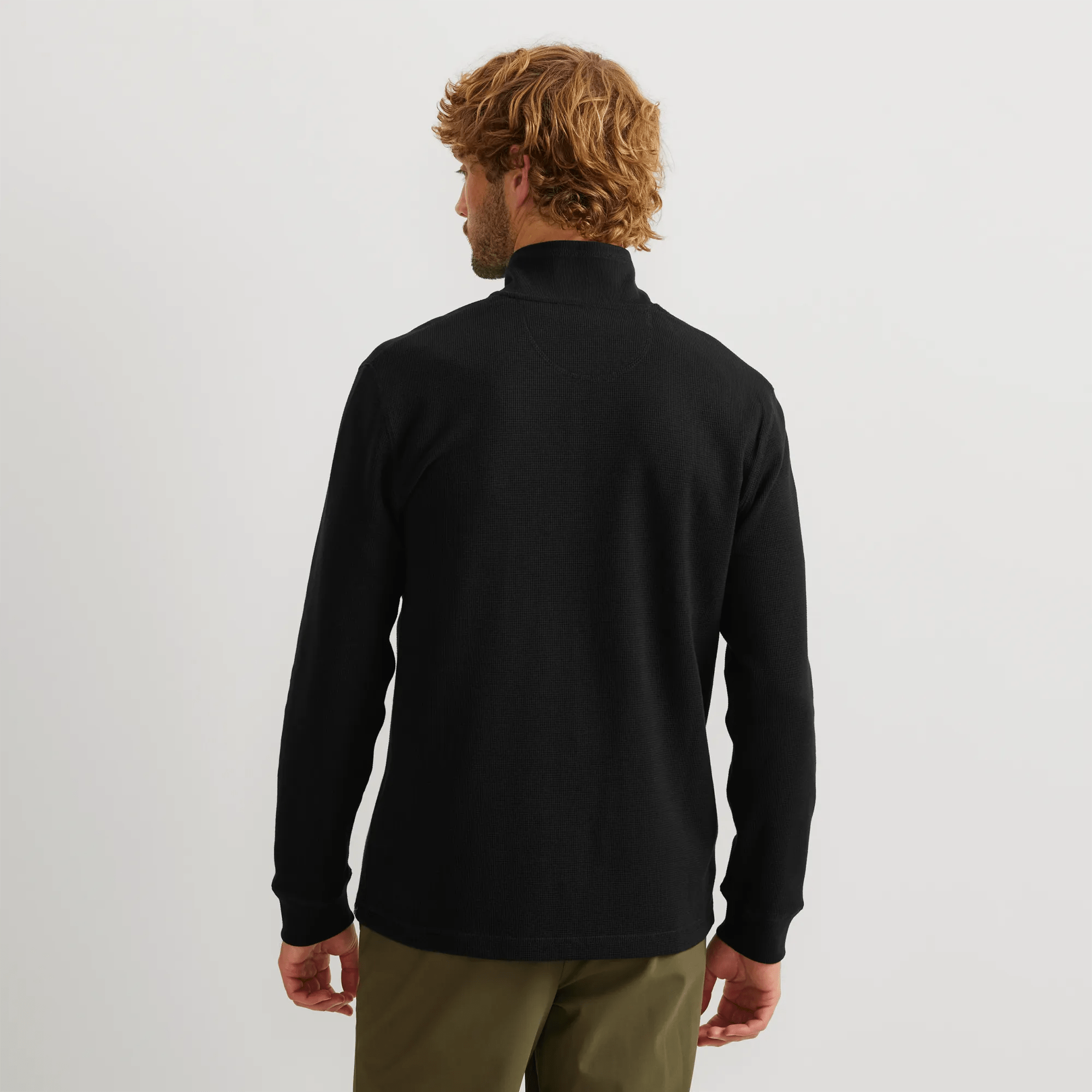 Men's Eddie's Favorite Thermal Pullover Mockneck - Image 2