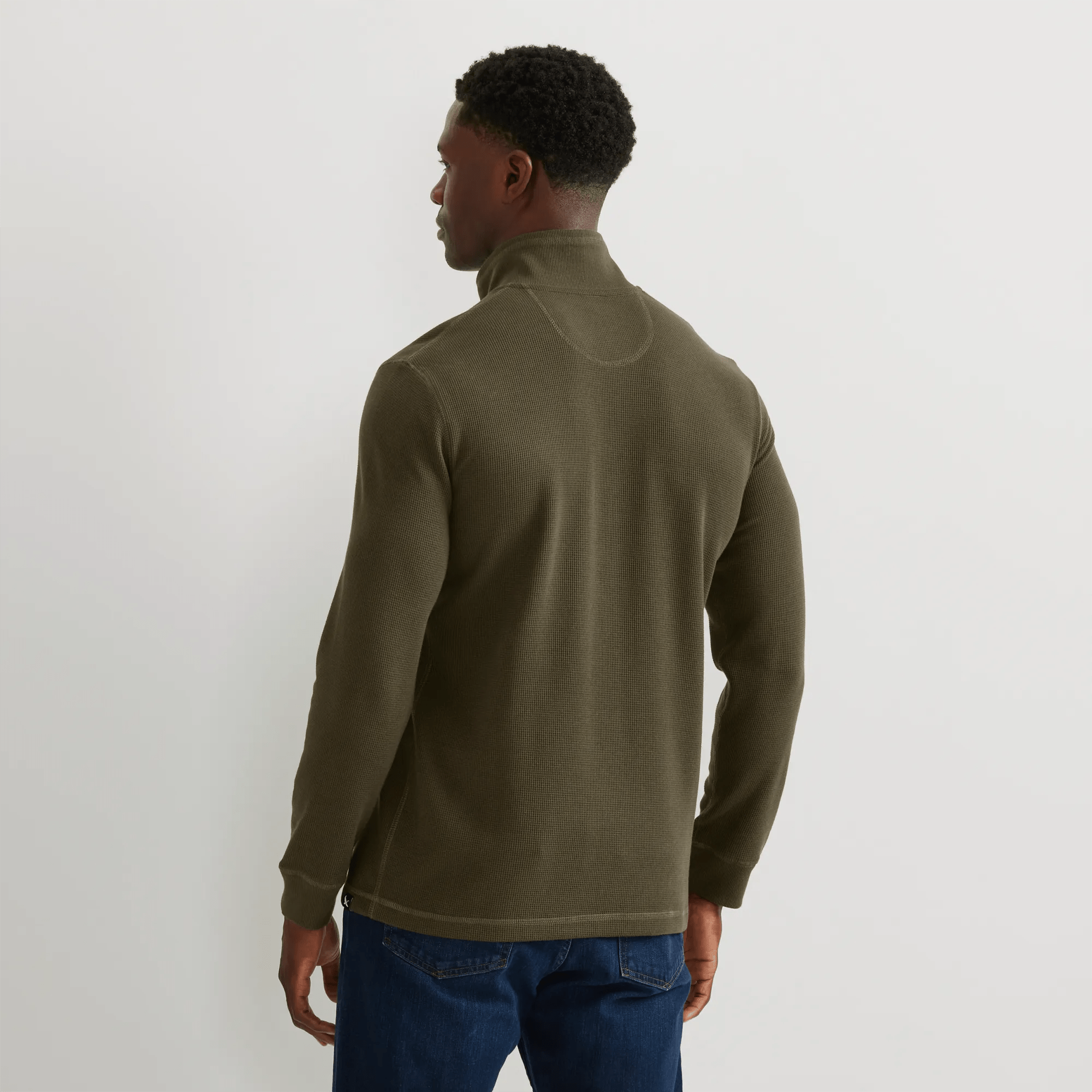 Men's Eddie's Favorite Thermal Pullover Mockneck - Image 2