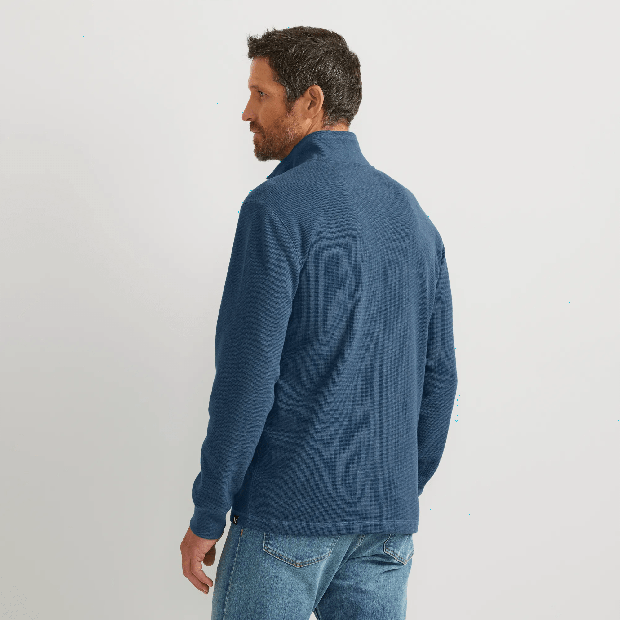 Men's Eddie's Favorite Thermal Pullover Mockneck - Image 2