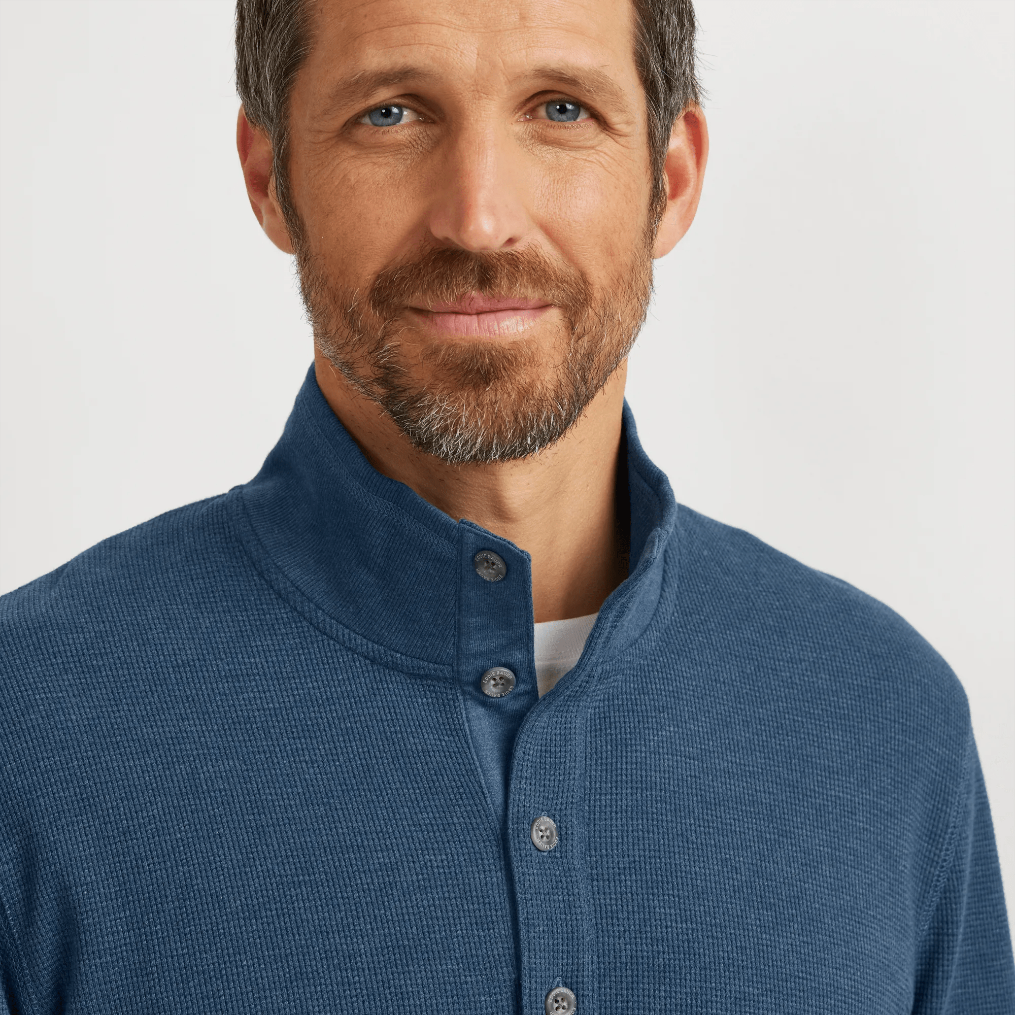 Men's Eddie's Favorite Thermal Pullover Mockneck - Image 3