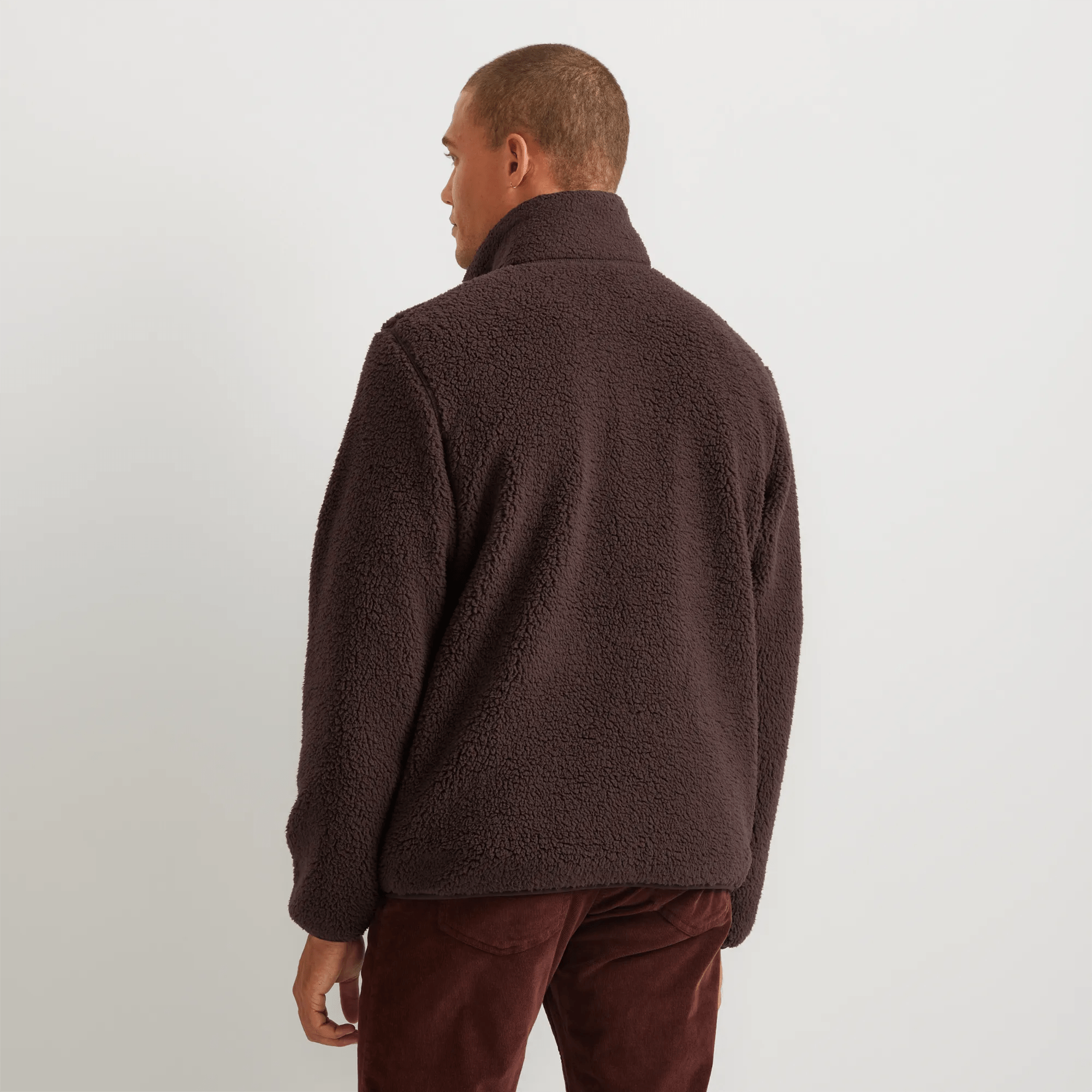 Men's Chill Out Fleece Snap Moc Pullover - Image 2