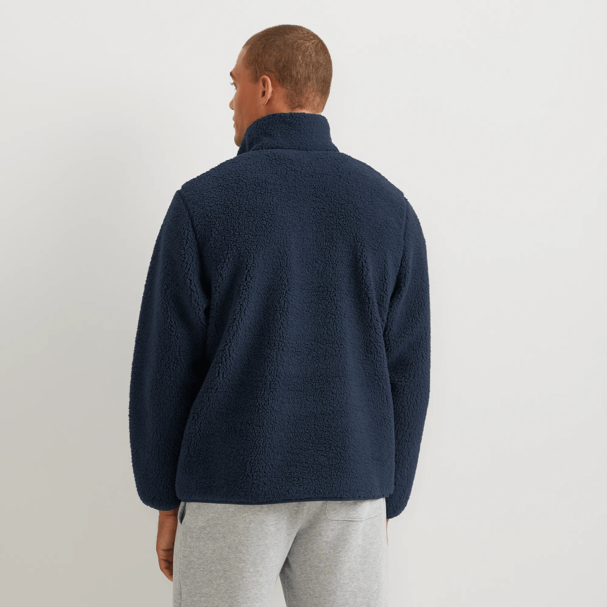 Men's Chill Out Fleece Snap Moc Pullover - Image 2