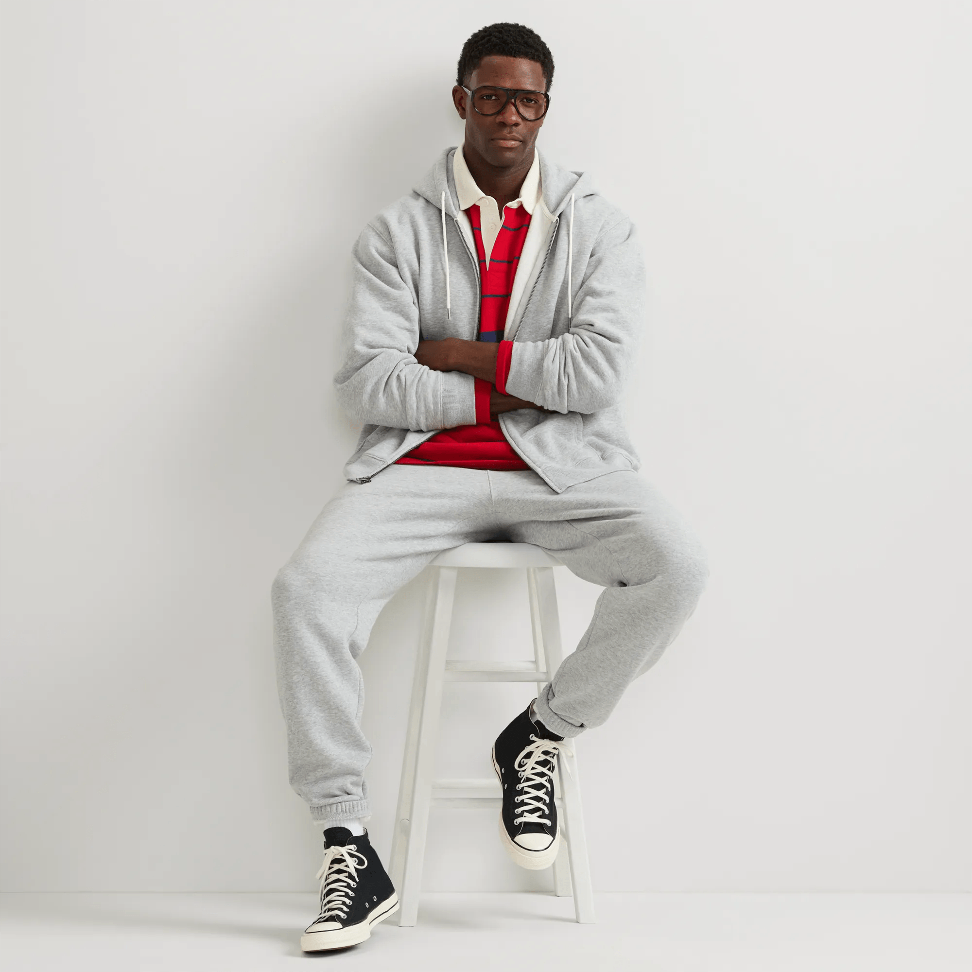 Men's Vintage Soft Full-Zip Sweatshirt - Image 4