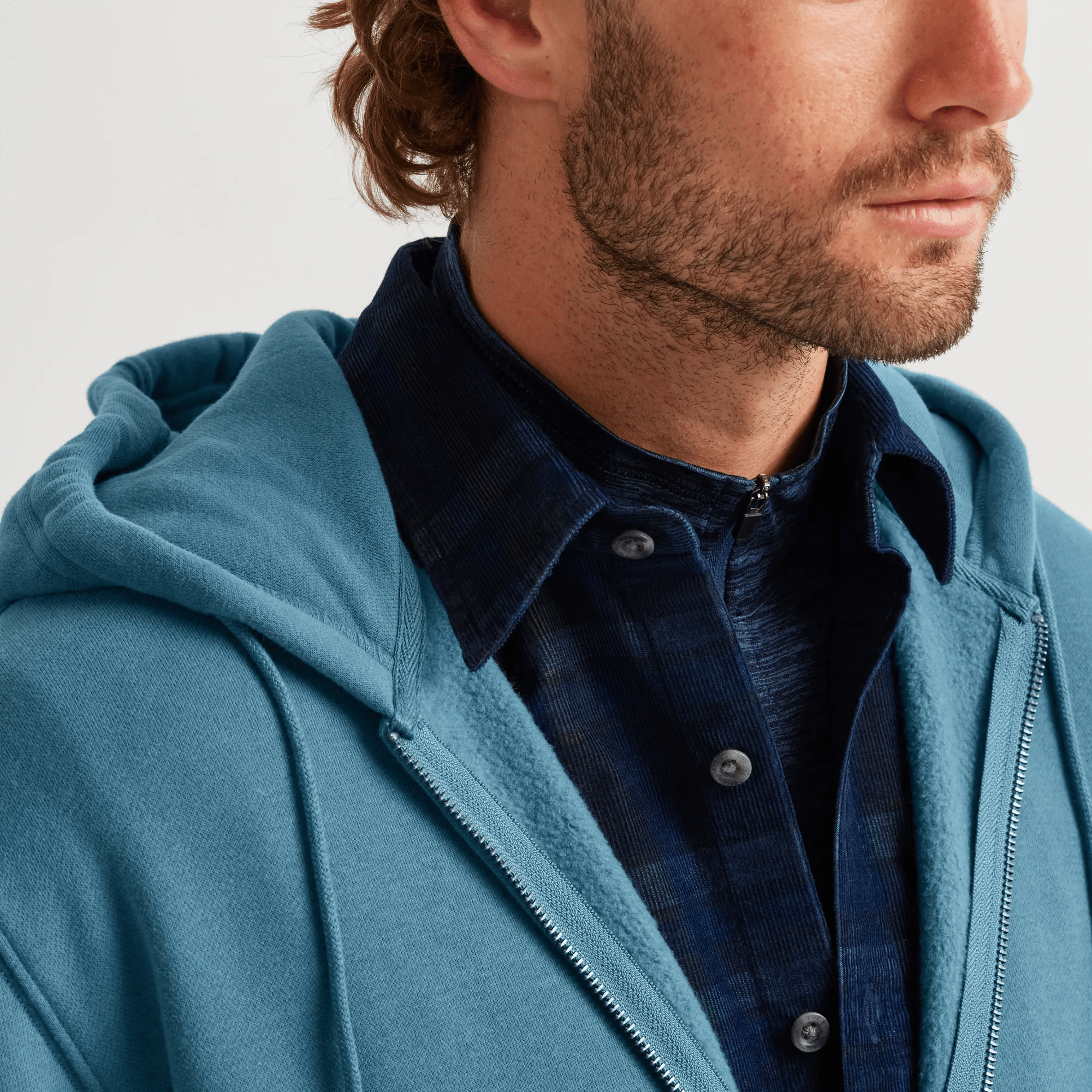 Men's Vintage Soft Full-Zip Sweatshirt - Image 3